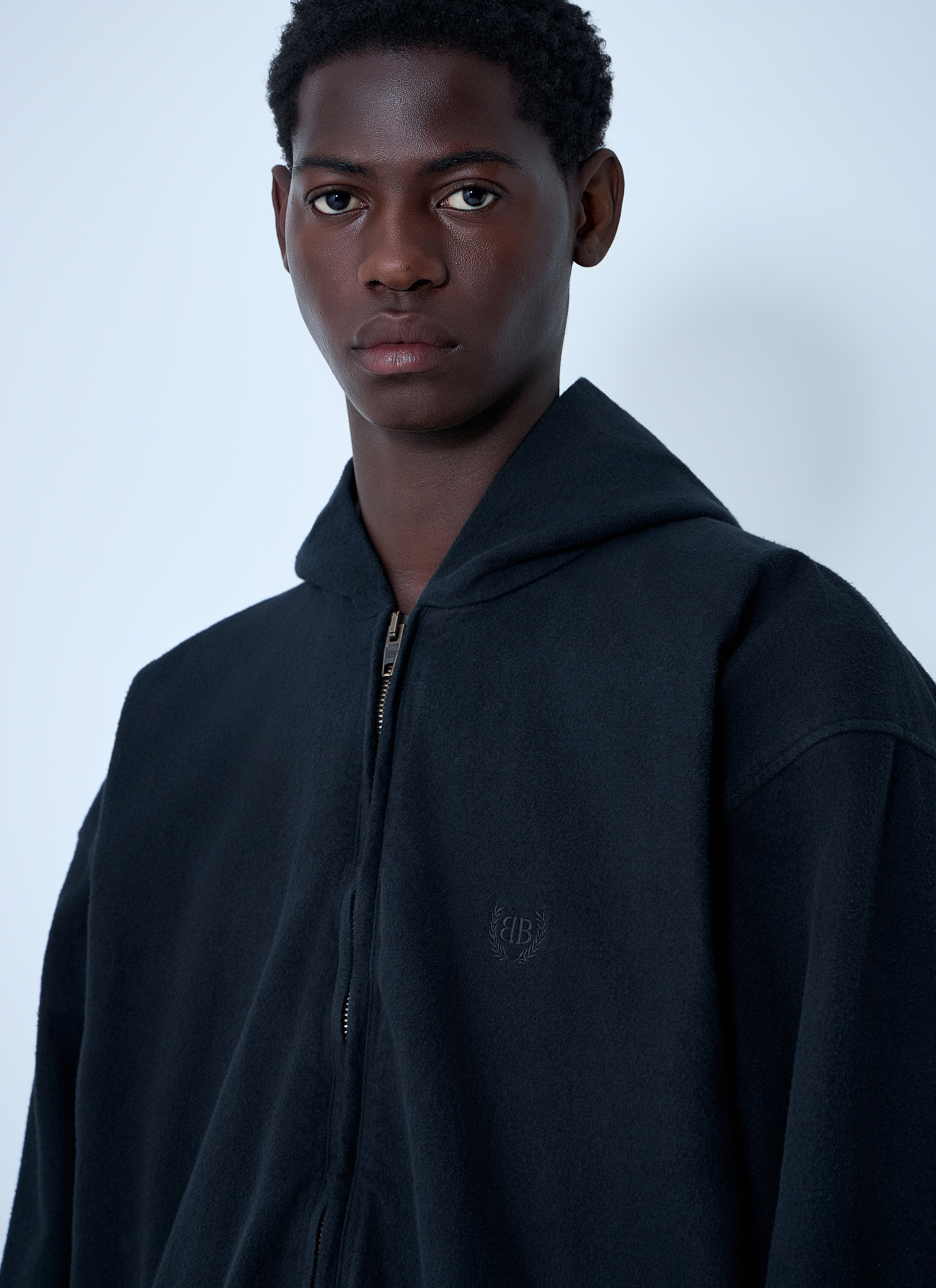 Logo Motif Zip-Up Jacket - 5