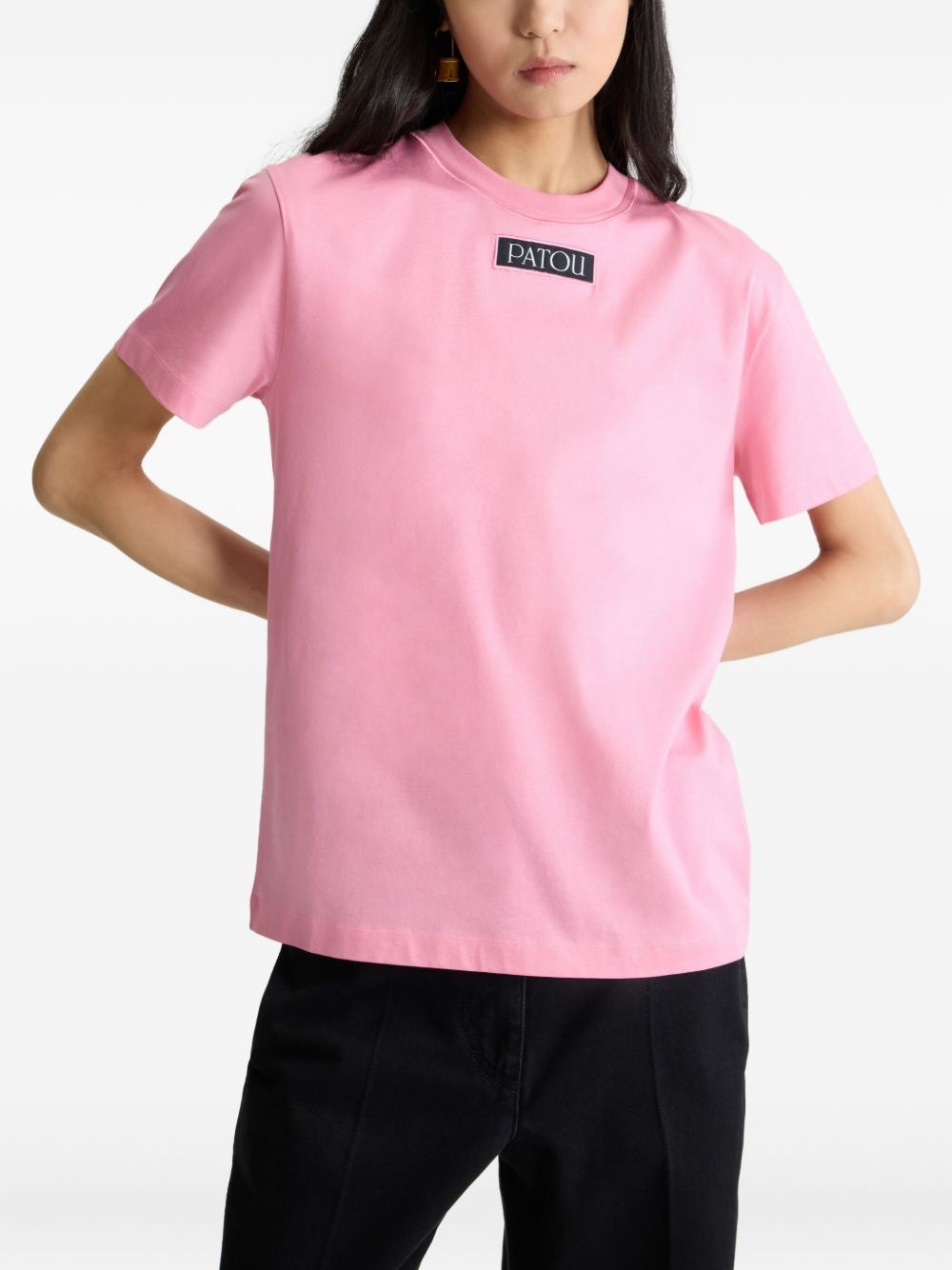 logo-appliqué T-shirt - 4