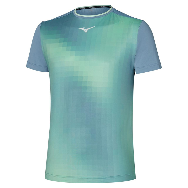 Mizuno Men's Shadow Graphic Tennis Tee 1
