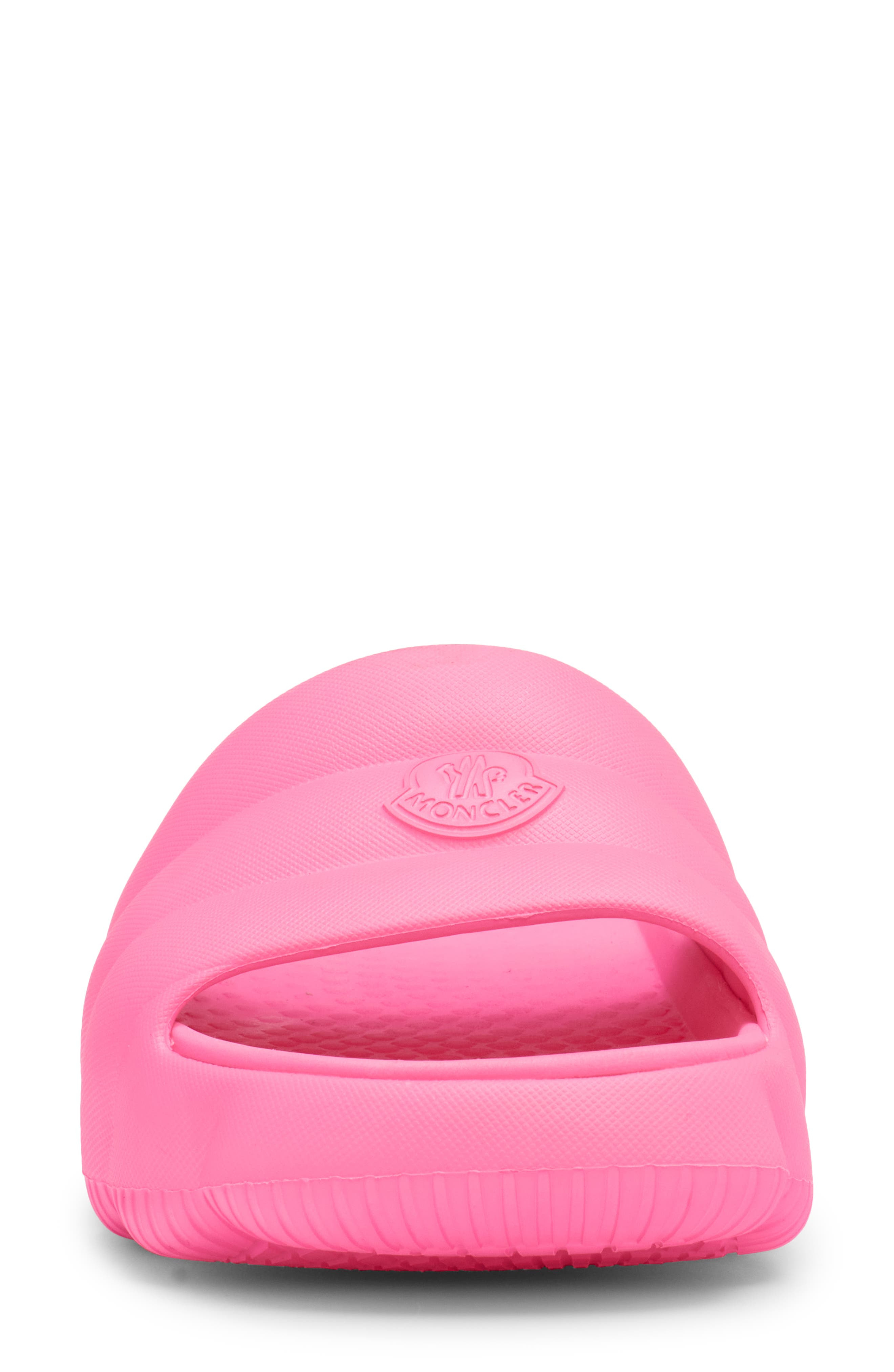 Moncler Lilo Slide Sandal in Pink at Nordstrom - 4