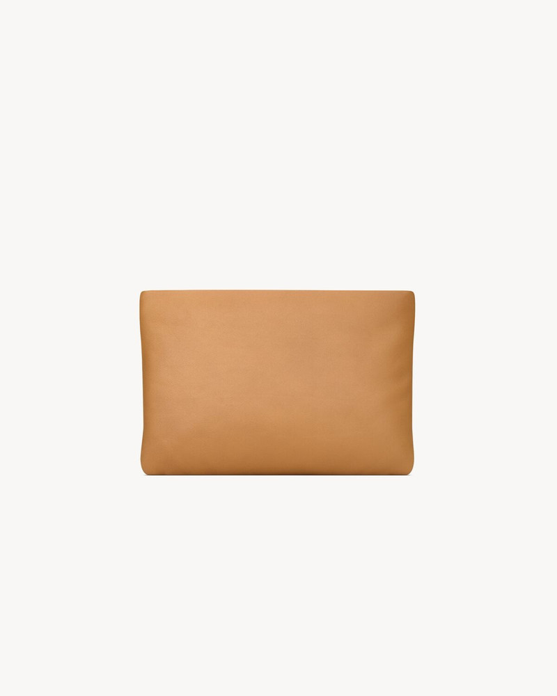 SAINT LAURENT SAINT LAURENT SMALL POUCH IN LEATHER outlook