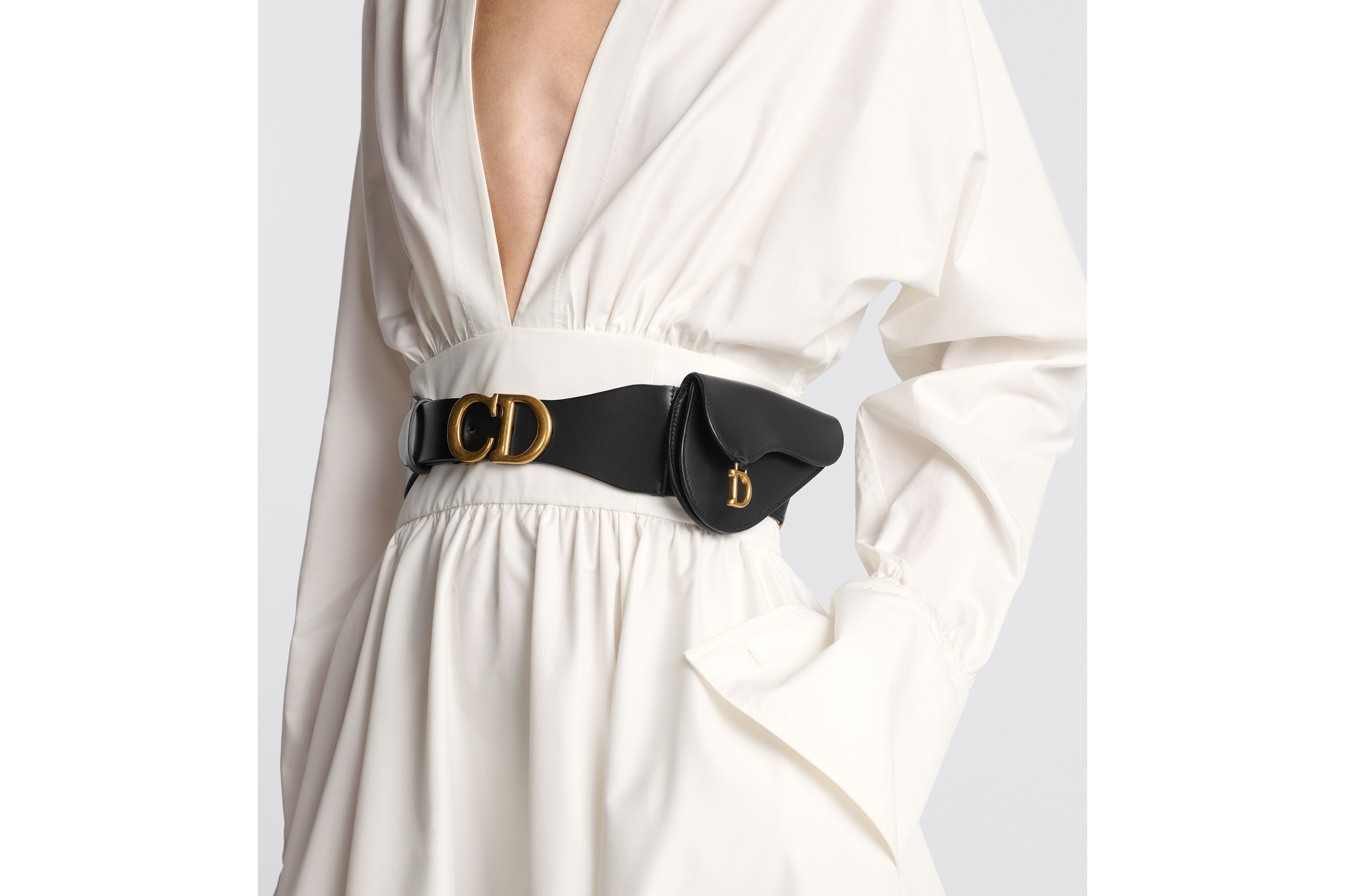 Dior Saddle Pouch Belt | REVERSIBLE