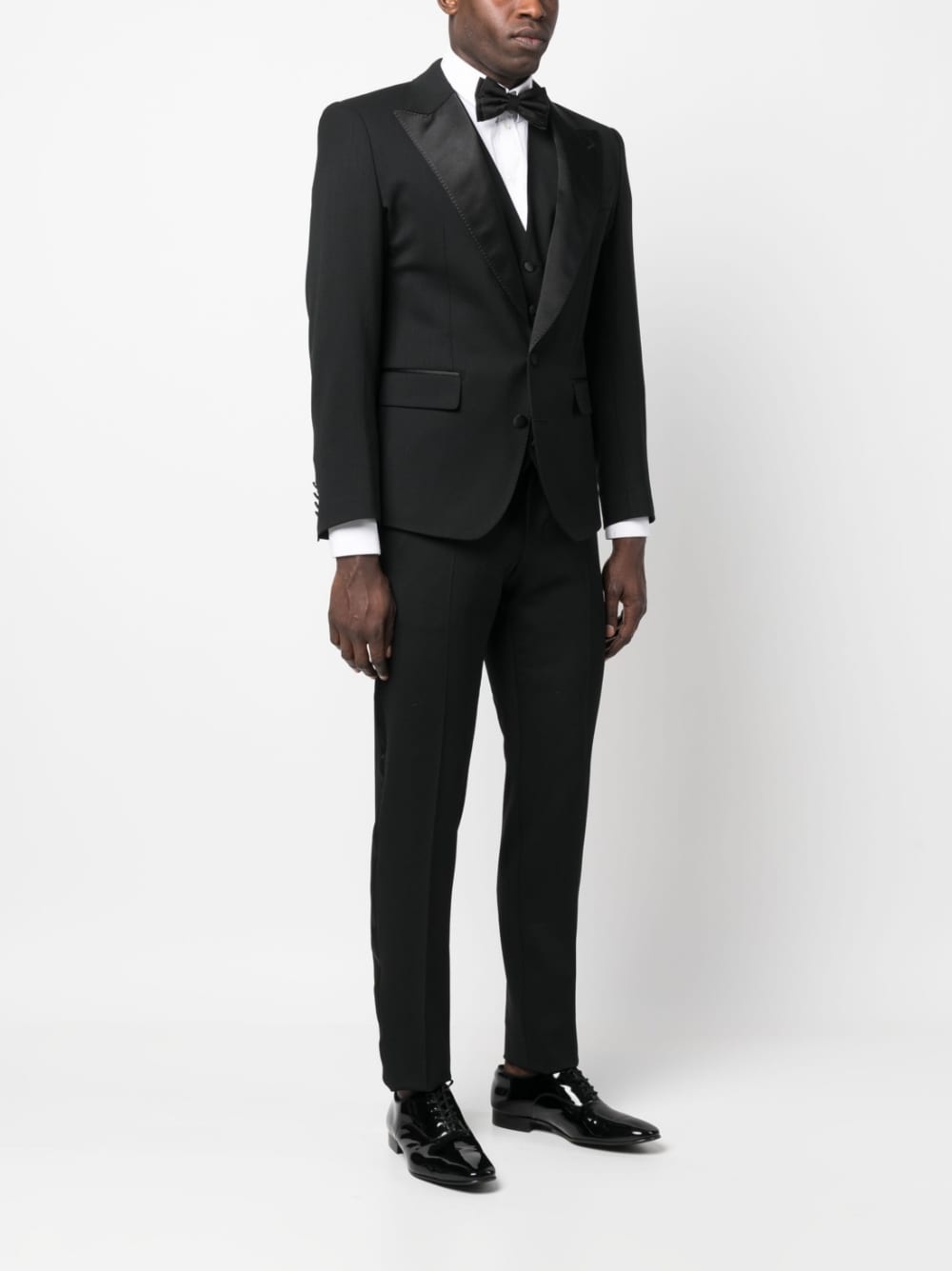 tuxedo-style three-piece suit - 3