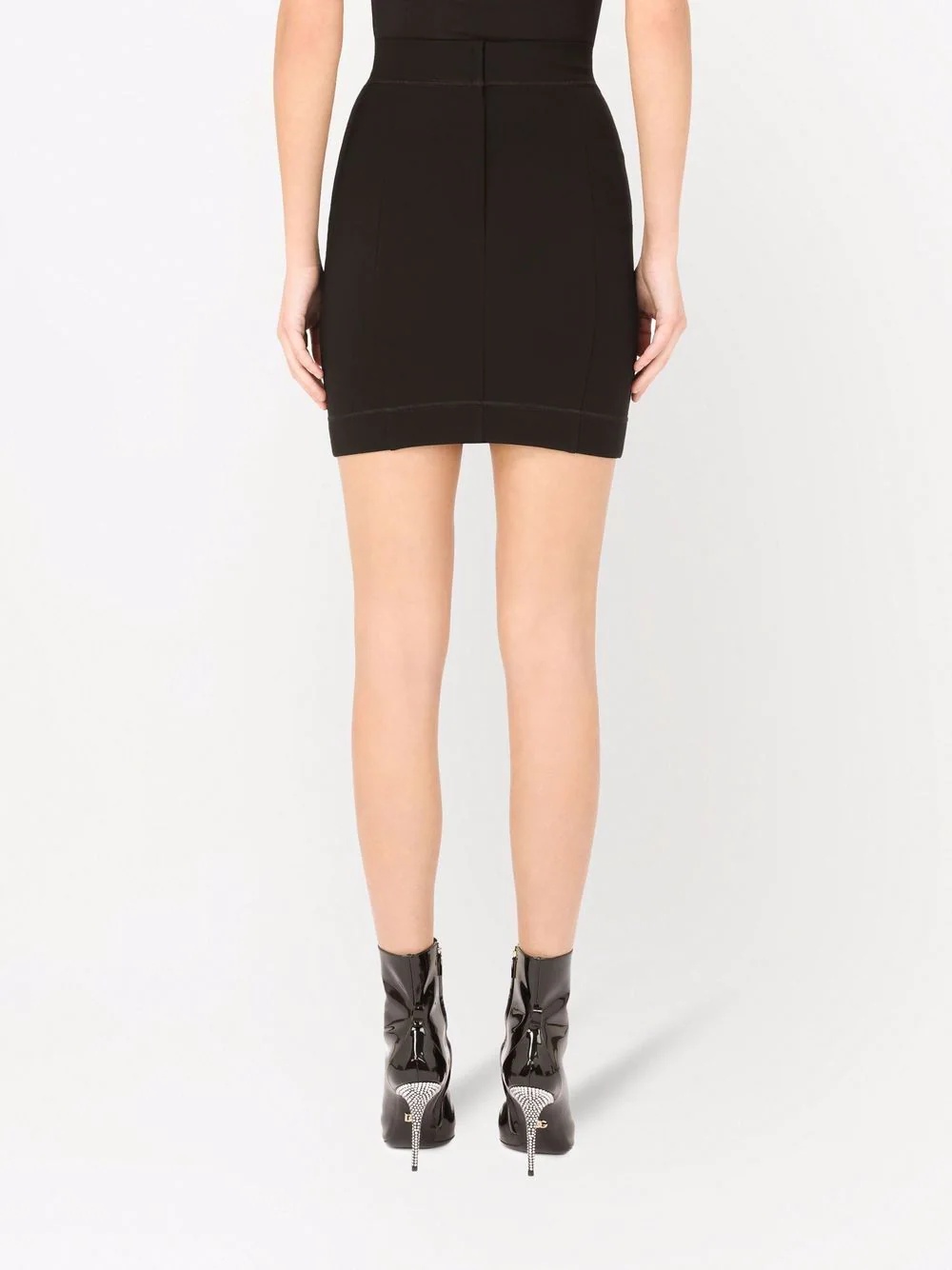 fitted mini skirt - 4