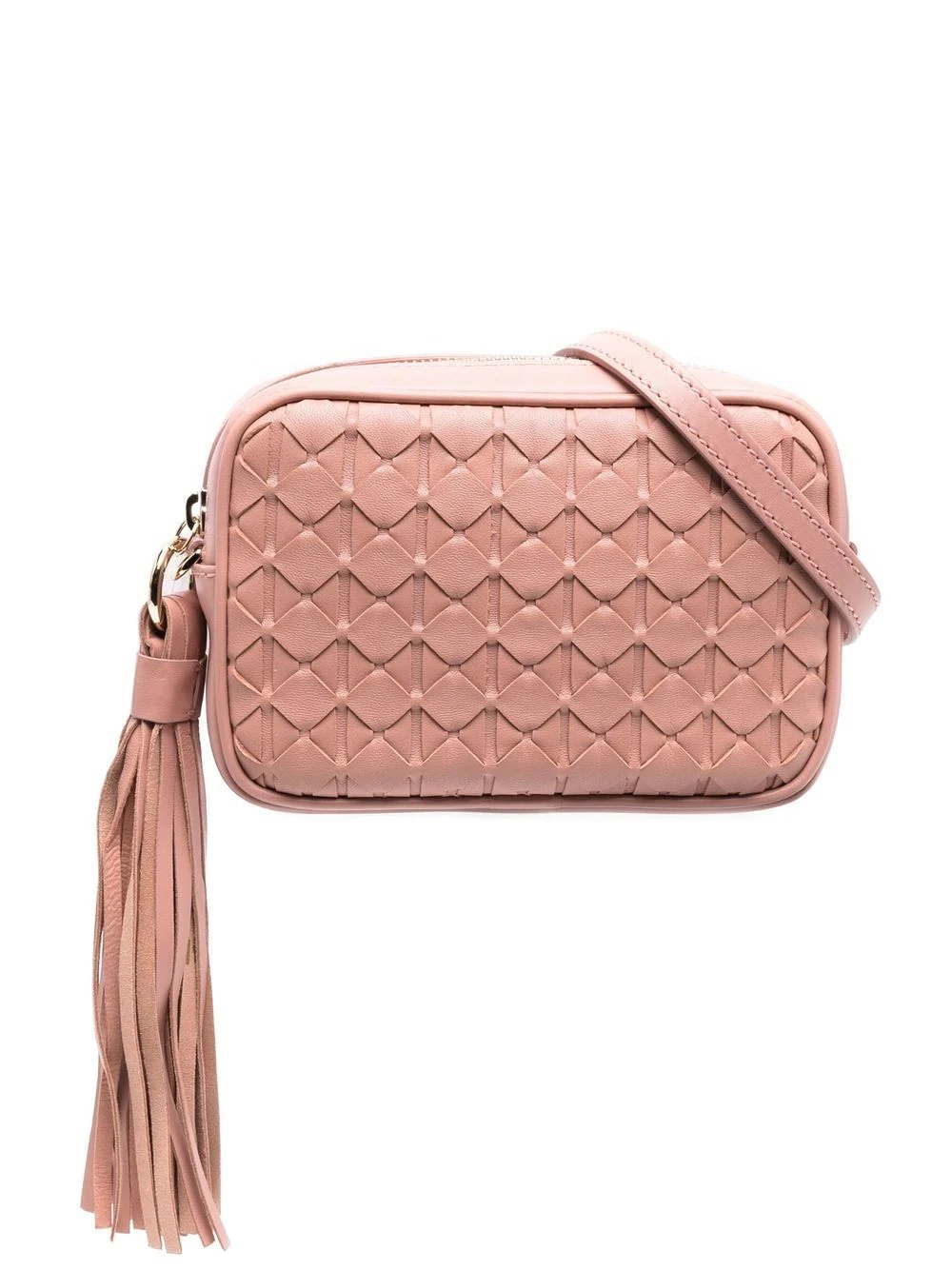 mini Mosaico leather crossbody bag - 1