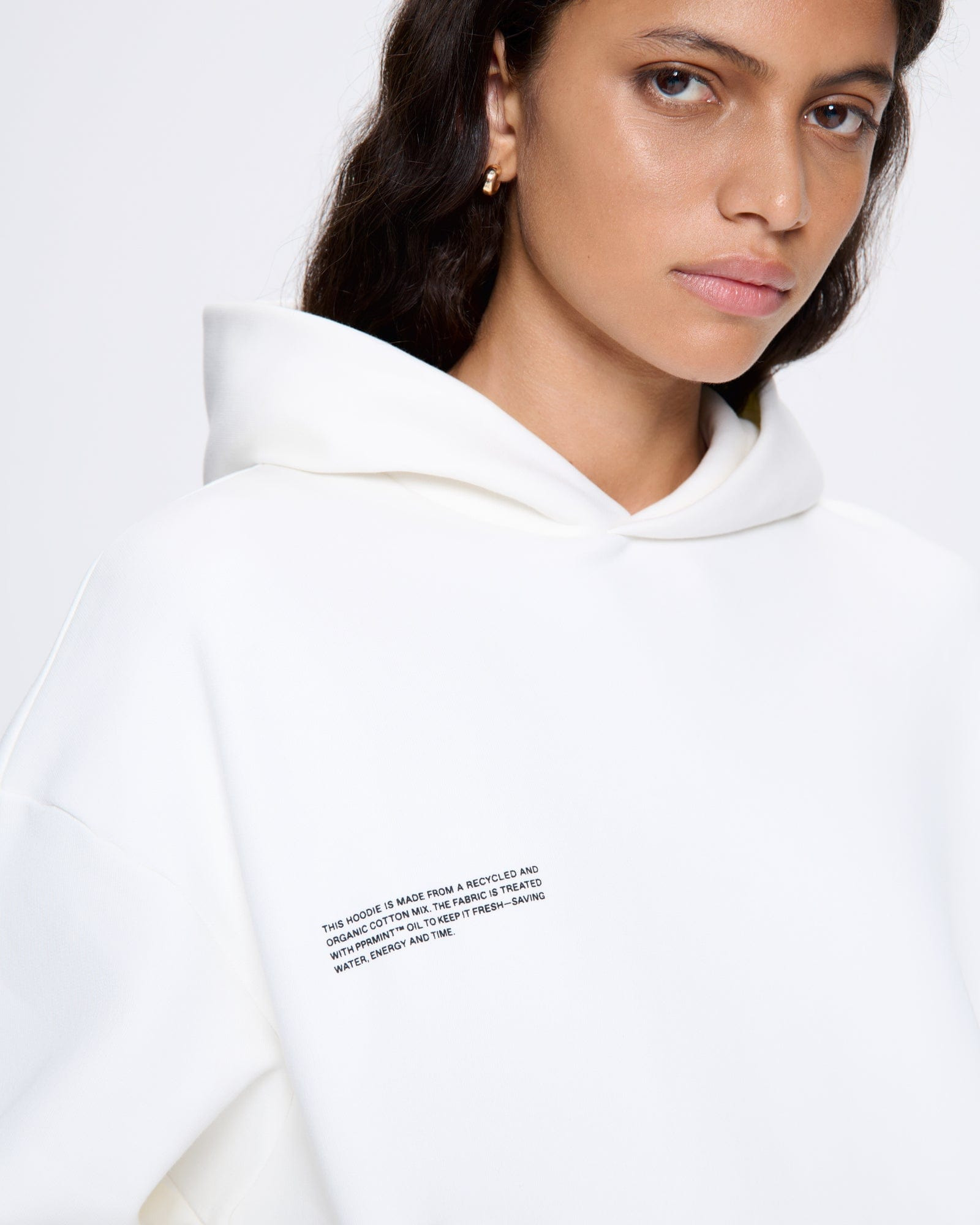 Womens 365 Heavyweight Hoodie - Off-White - 4