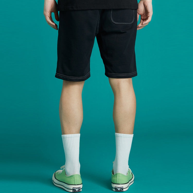 Converse Chuck Taylor Script Shorts 'Black' 10022199-A02 - 4