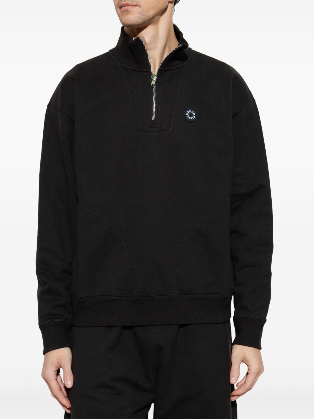 Boke Flower-appliqué sweatshirt - 3
