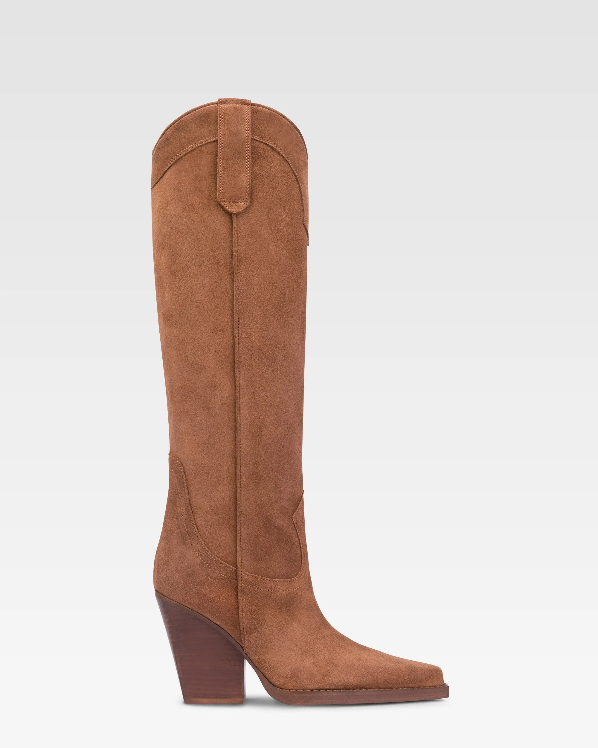 Boots in brown velour - 1