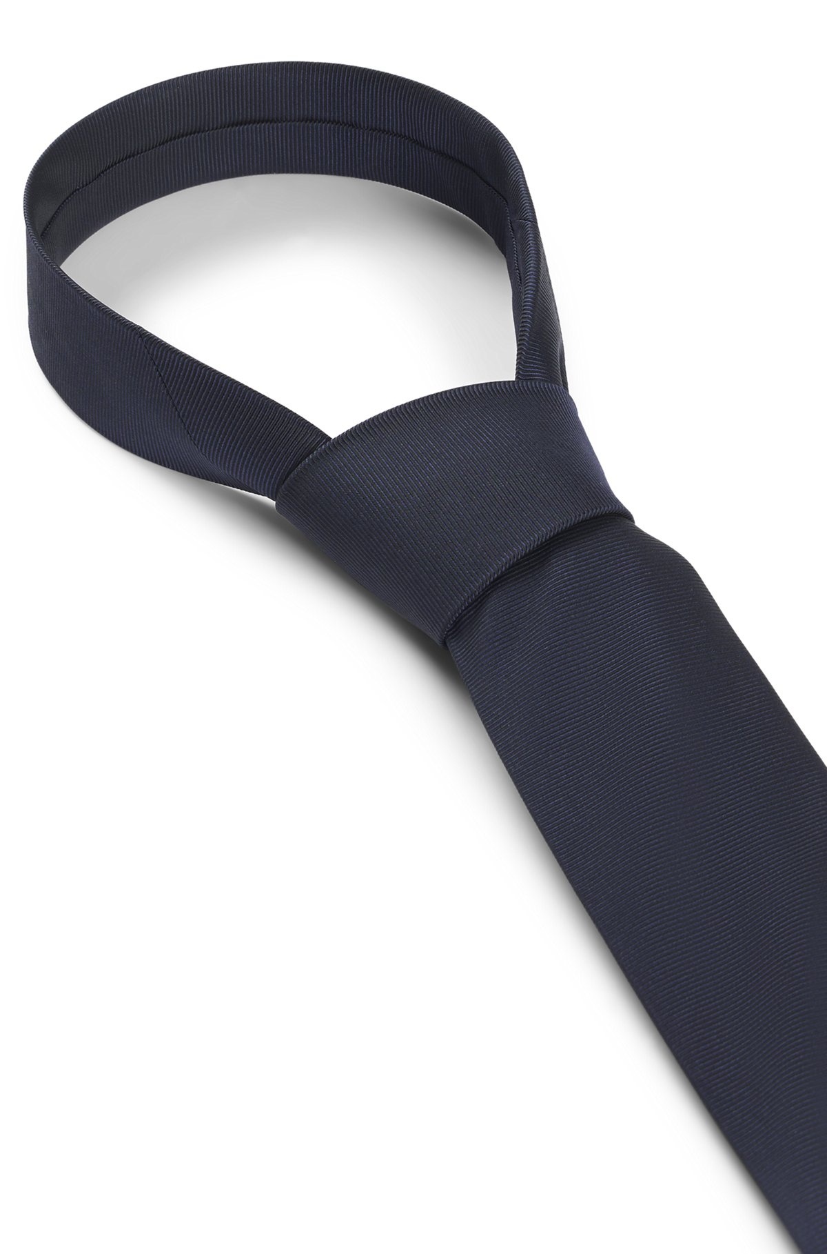 SILK-BLEND TIE WITH JACQUARD WEAVE - 6