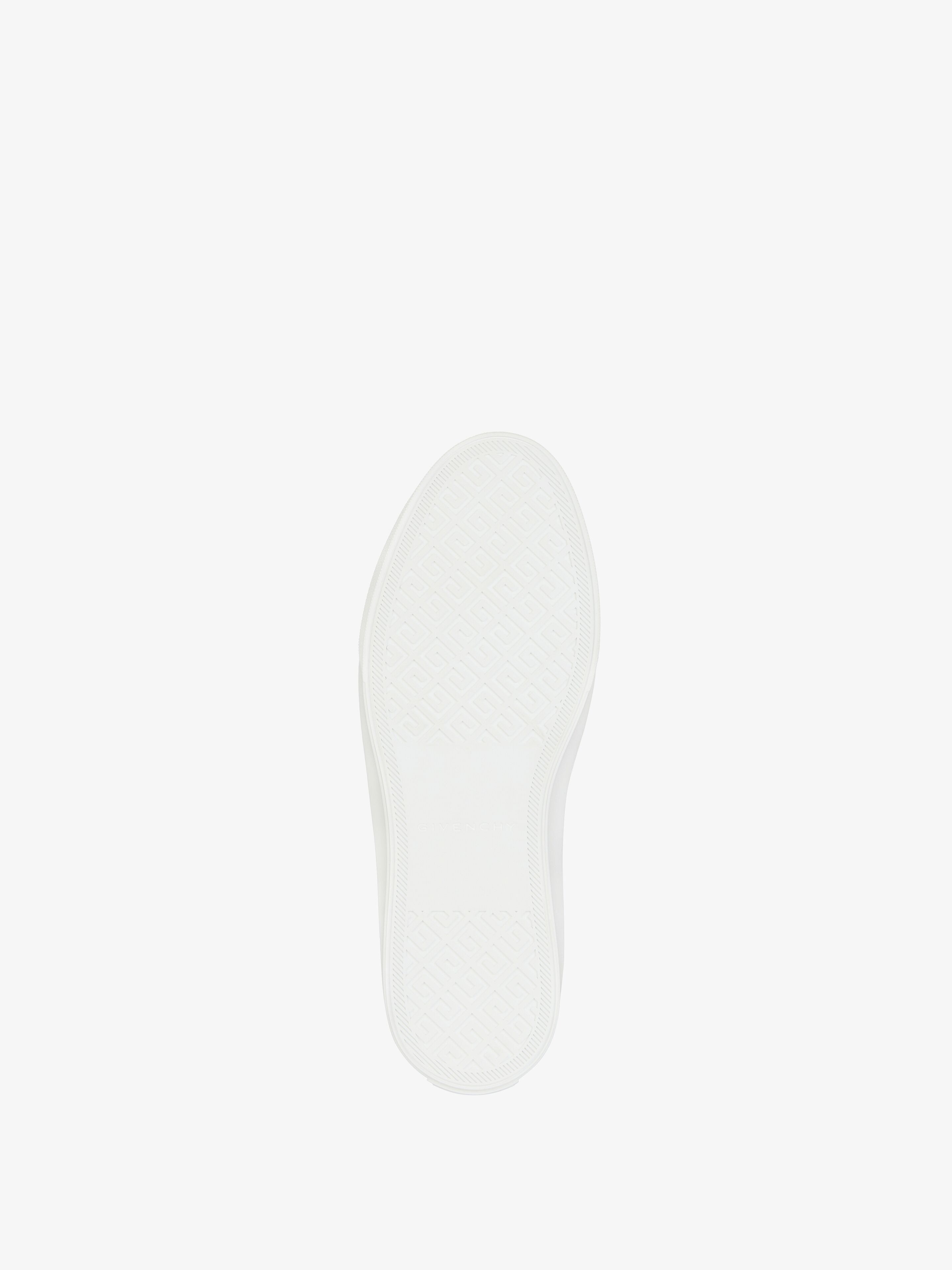 CITY SPORT SNEAKERS IN LEATHER WITH DOUBLE WEBBING STRAP - 5