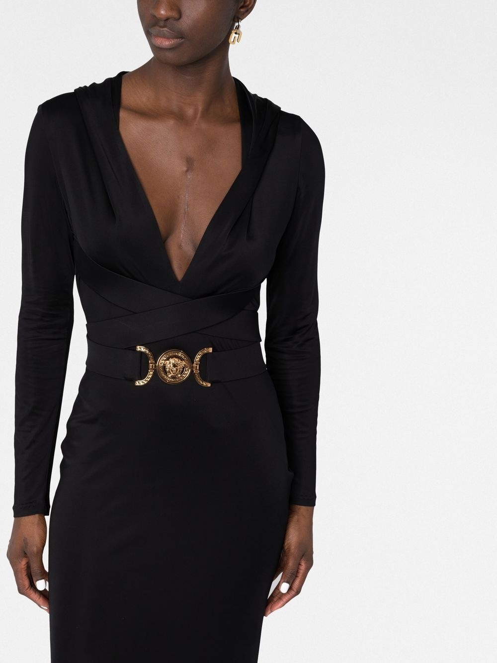 Medusa Biggie hooded dress - 5