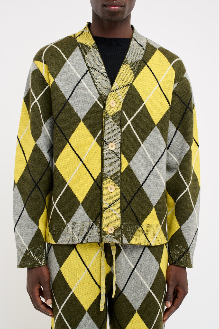 ARGYLE CARDIGAN - 4