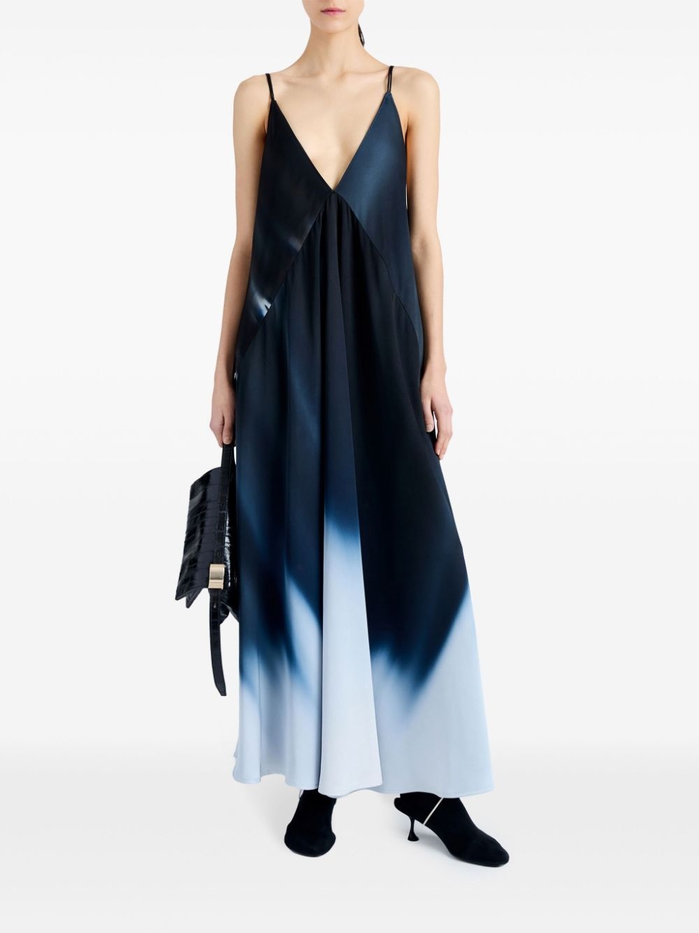 Torres gradient-effect maxi dress - 2