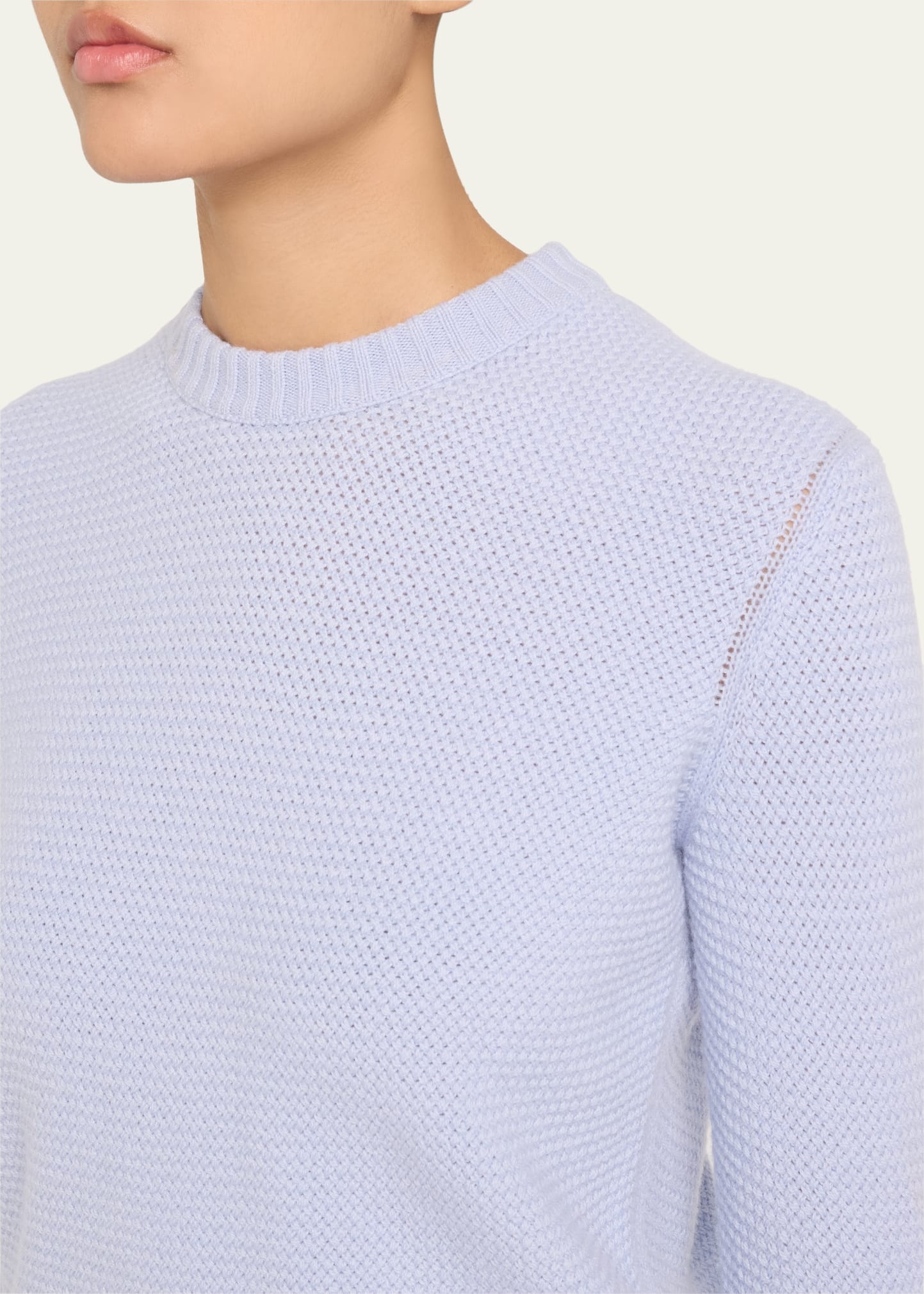 Mini Intrecciato Cashmere Sweater - 5