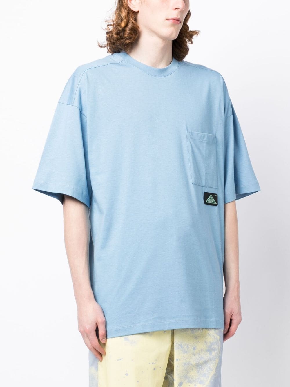 logo-patch organic-cotton T-shirt - 3