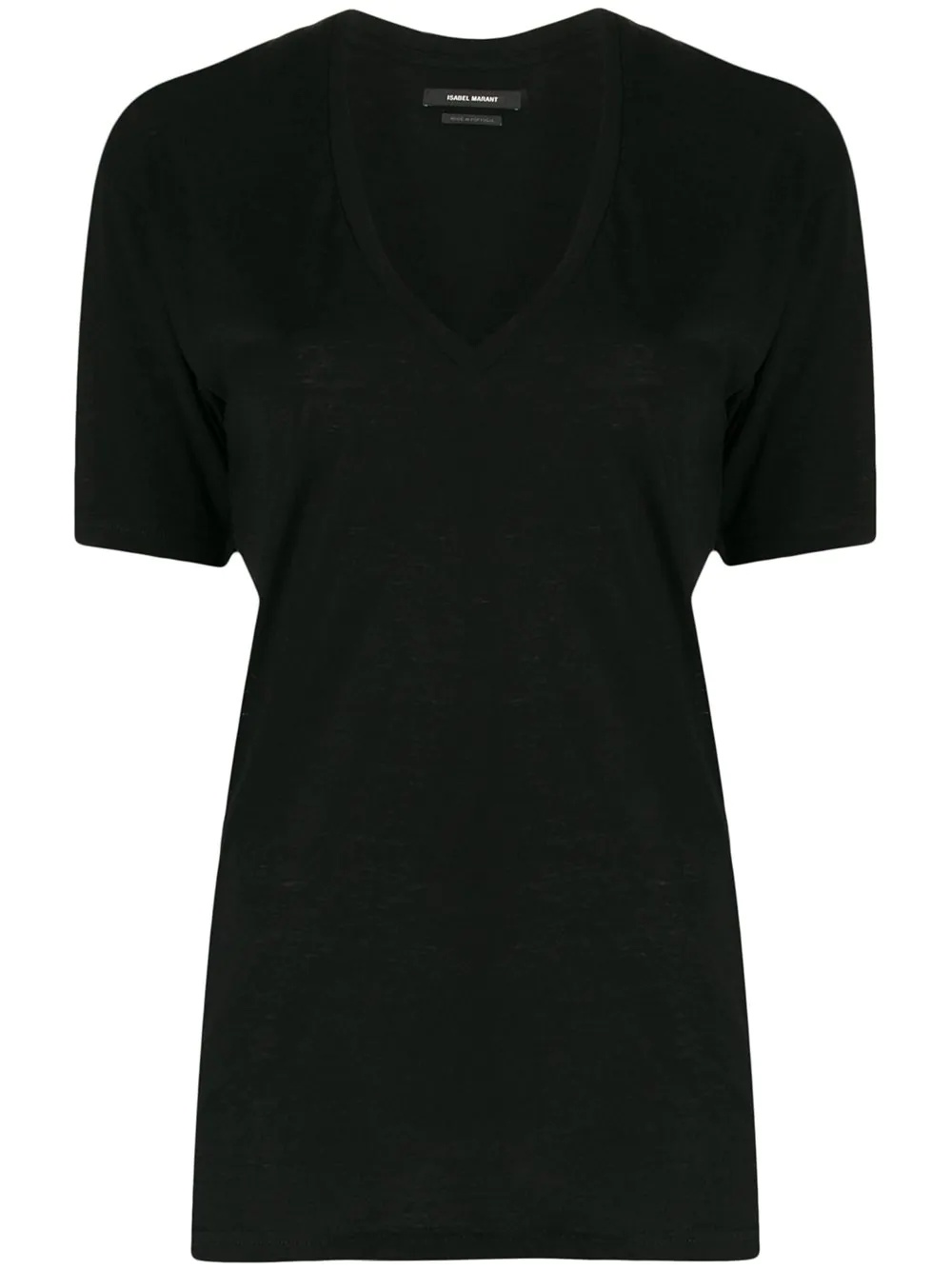 v-neck T-shirt - 1