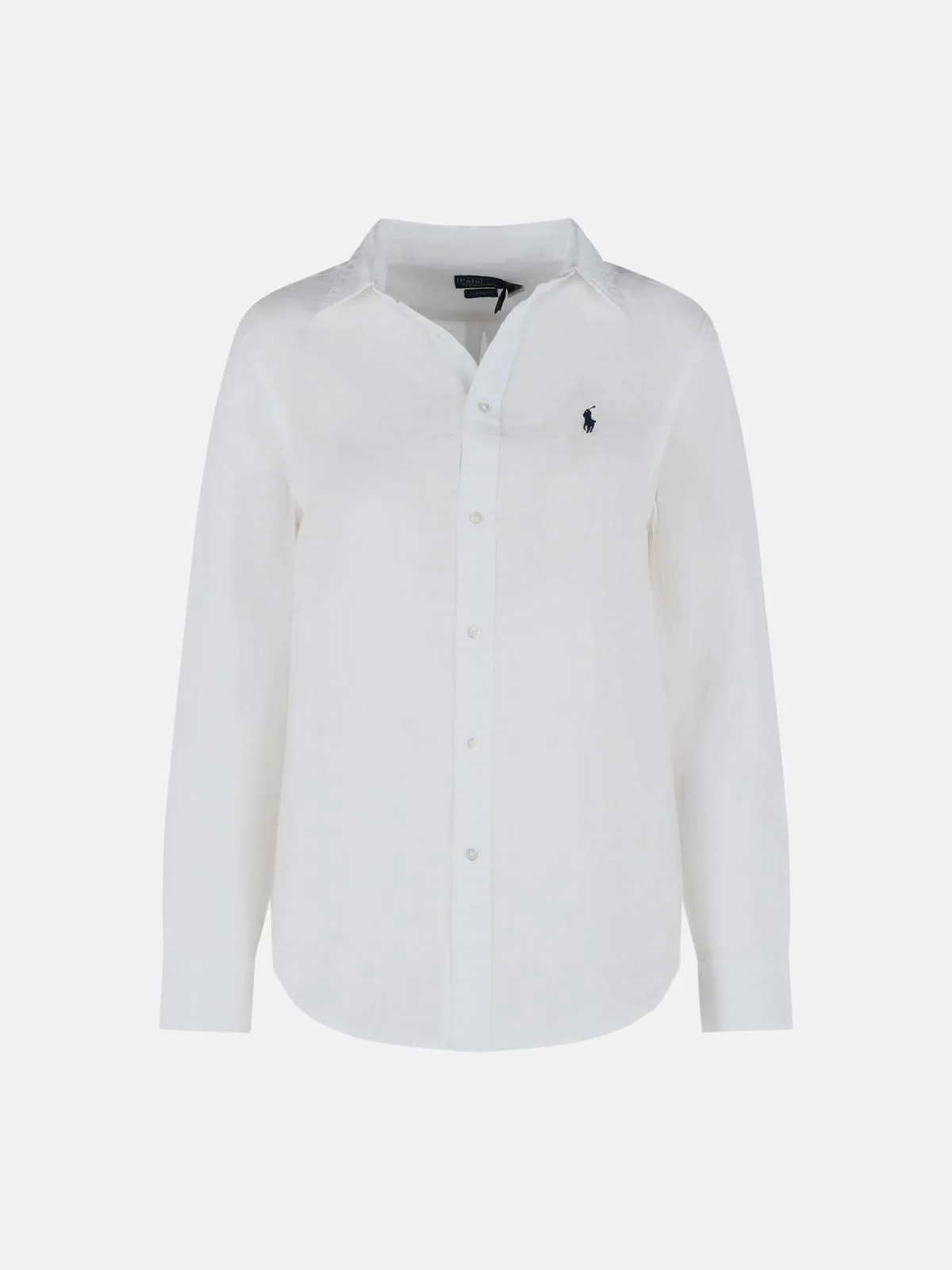WHITE LINEN SHIRT - 1