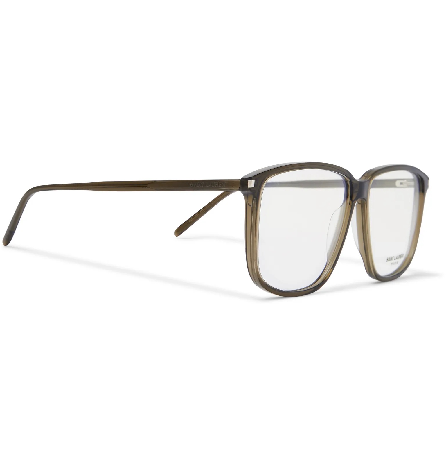 Square-Frame Acetate Optical Glasses - 3