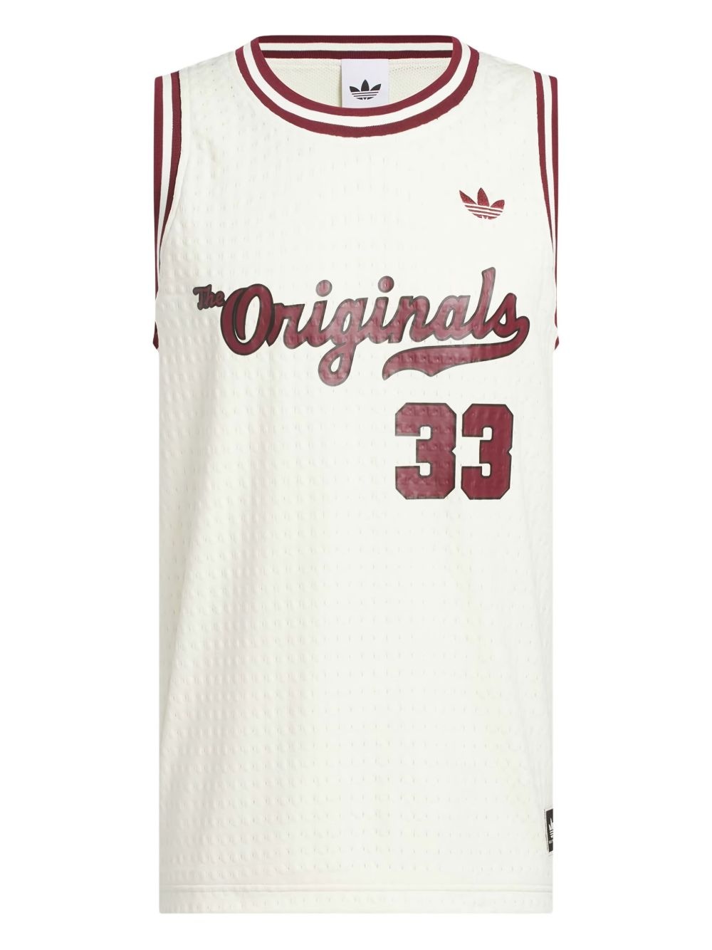 mesh sleeveless jersey - 1