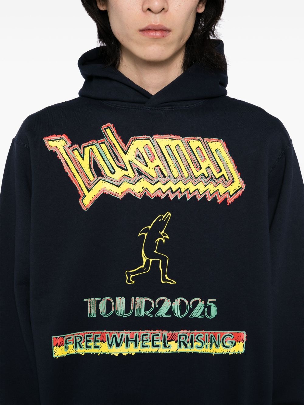 graphic-print hoodie - 5