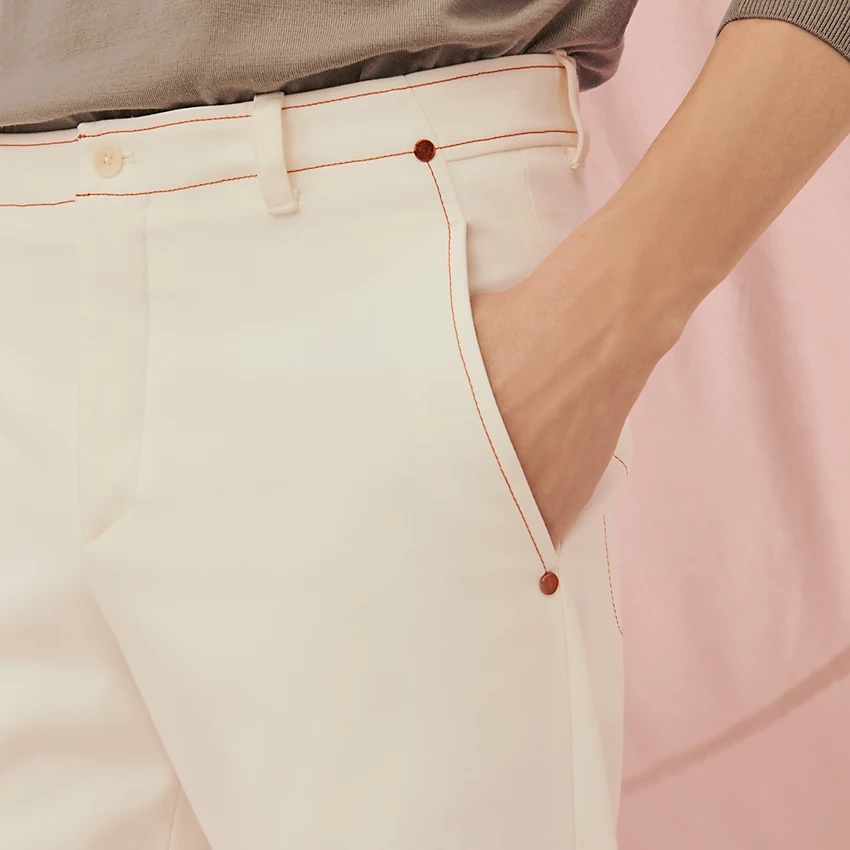 Saint Germain pants with colorful Clou de Selle details - 4
