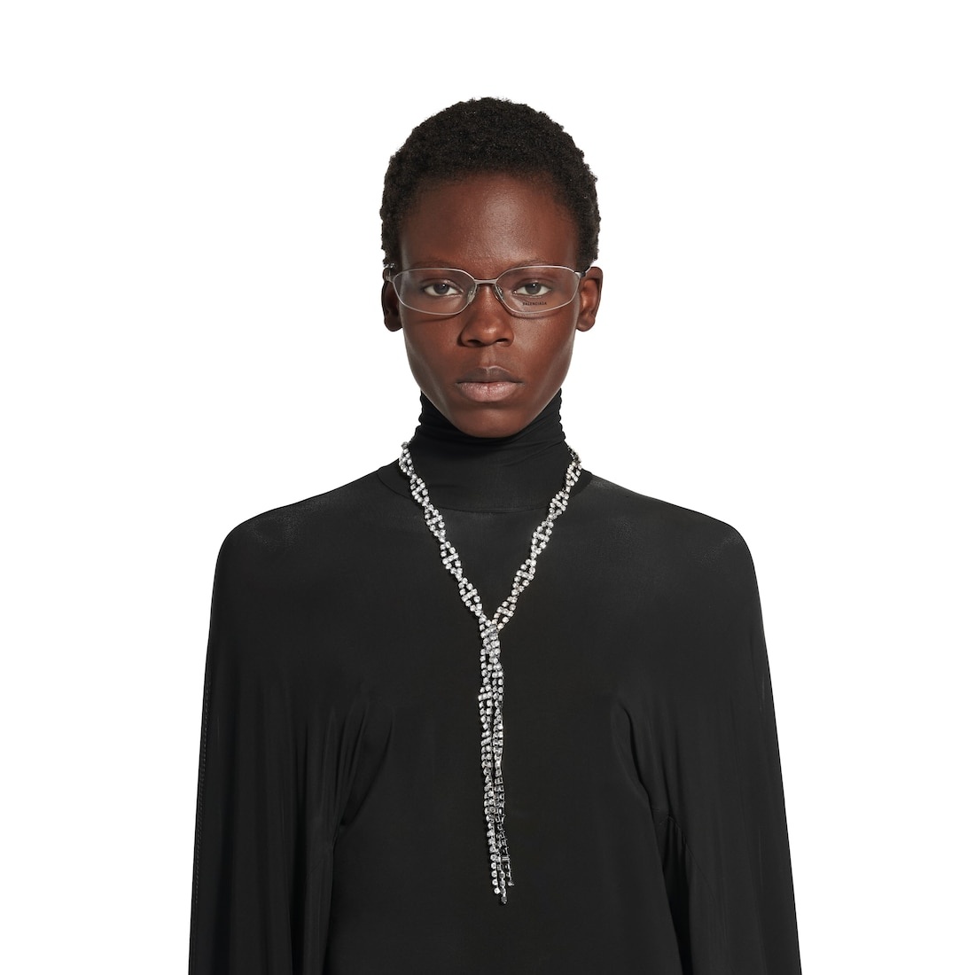 Women's Riviera Necklace  in Shiny Silver - 5