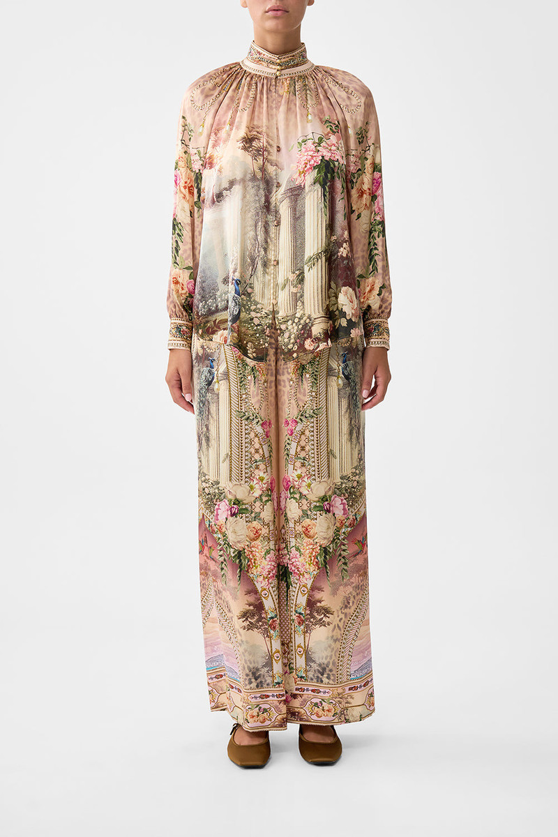 CAMILLA RAGLAN BUTTON UP SHIRT outlook