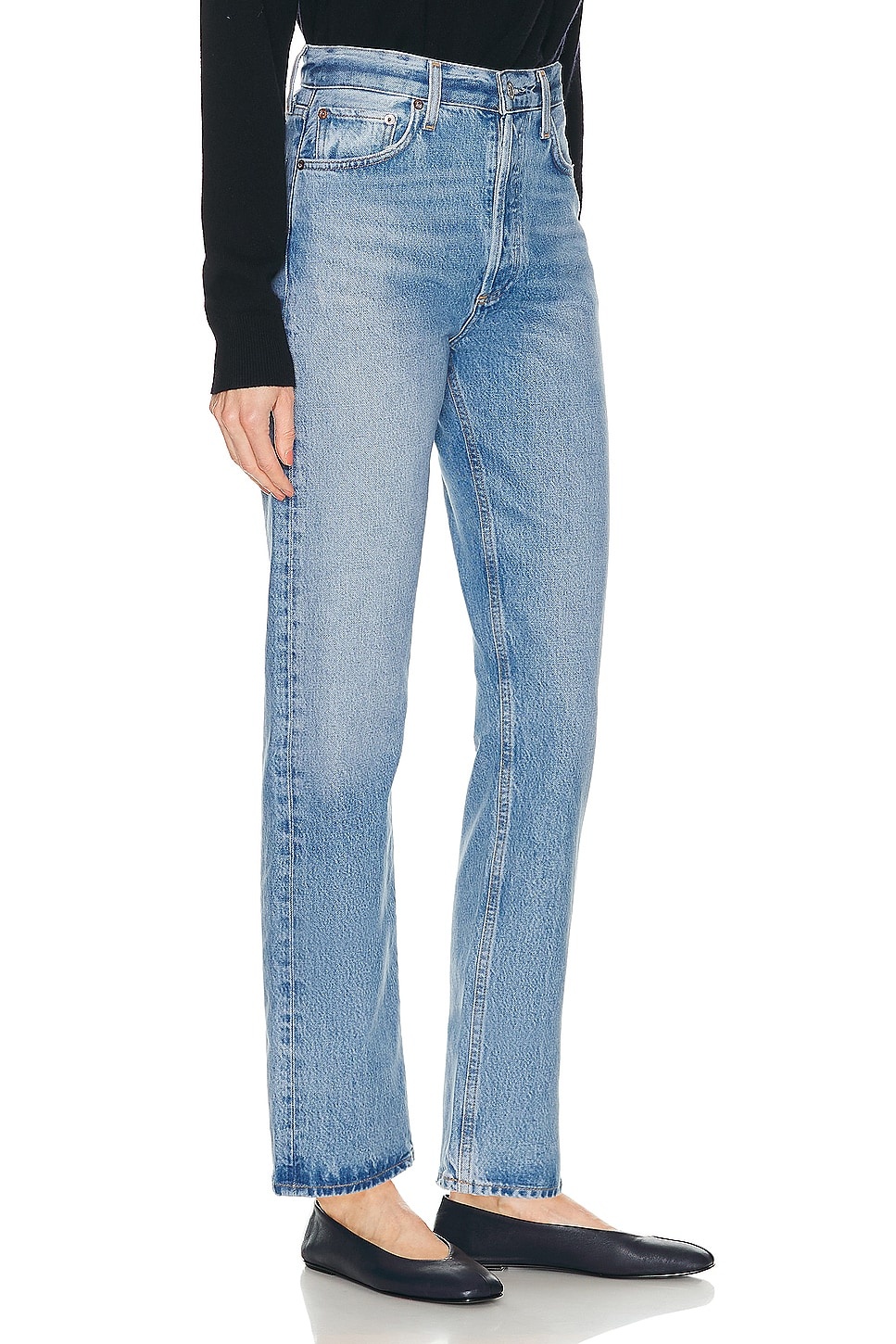90s Pinch Waist Straight - 2