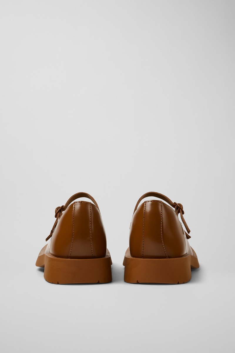 CAMPERLAB Brown Leather Mary Janes outlook