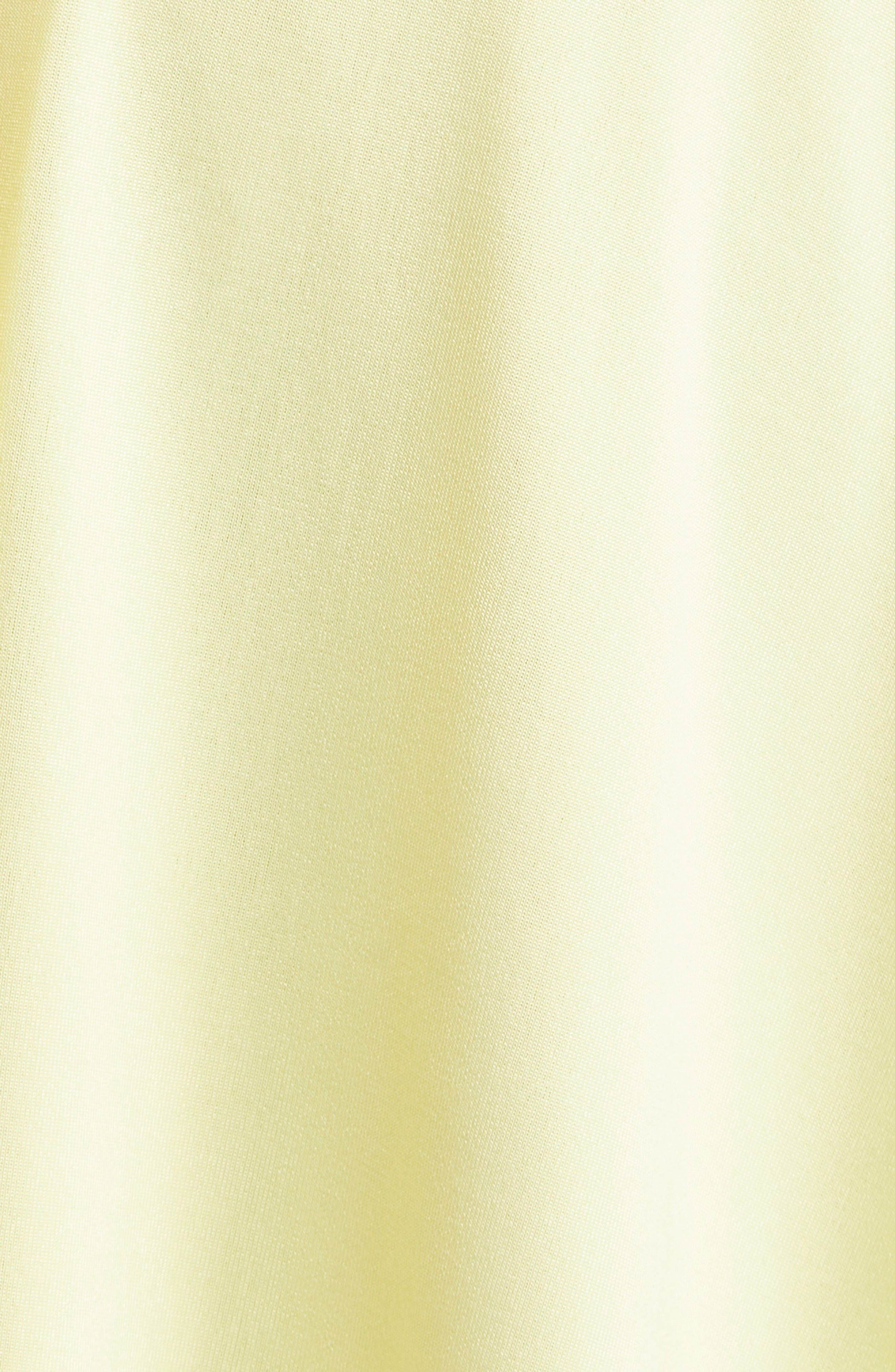 Siedrés Nuina Ruched Open Back Jersey Midi Dress in Yellow at Nordstrom - 6