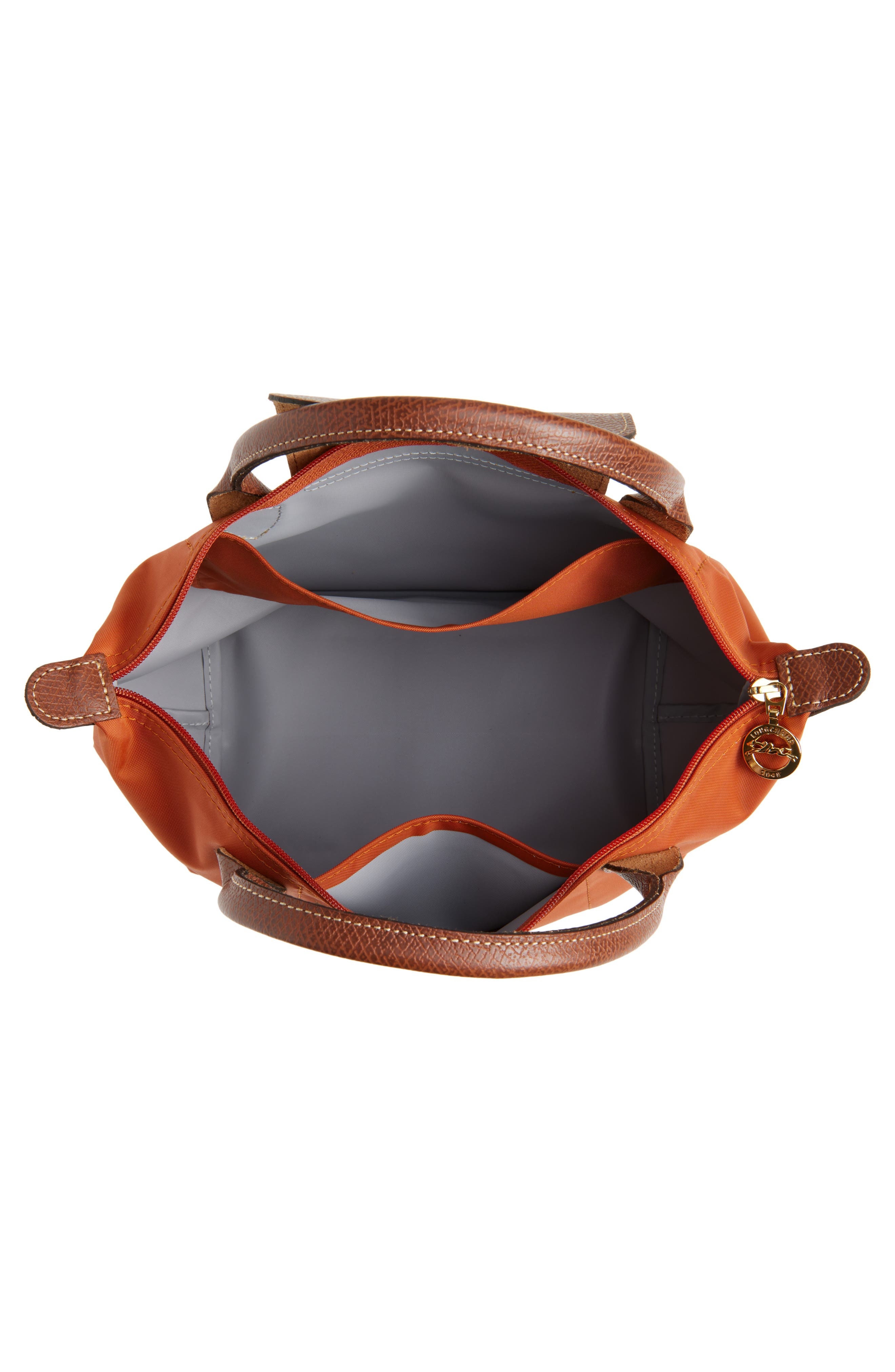 Longchamp Small Le Pliage Original Top Handle Bag in Brick at Nordstrom - 4