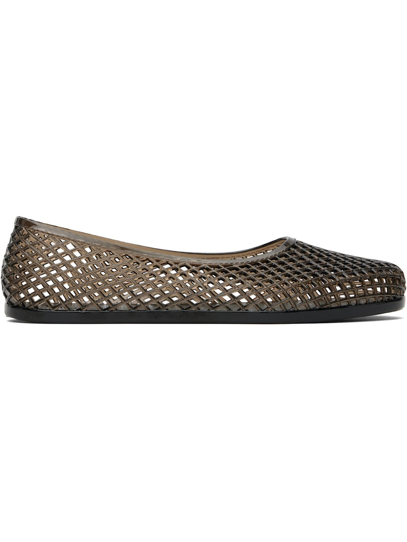 Black Iro Ballerina Flats 1