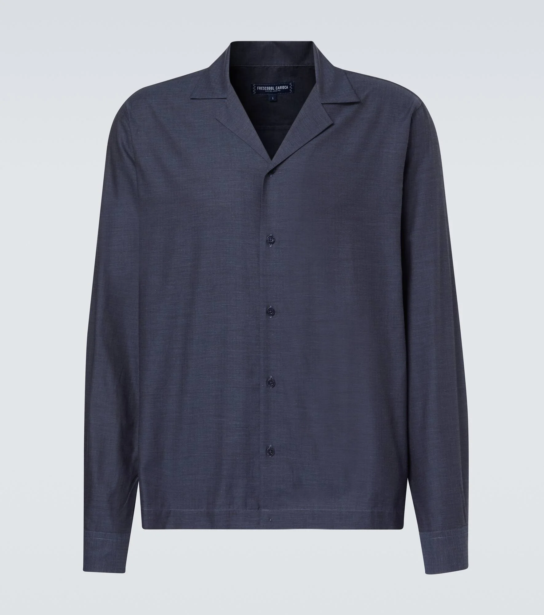 Safra cotton flannel shirt - 1