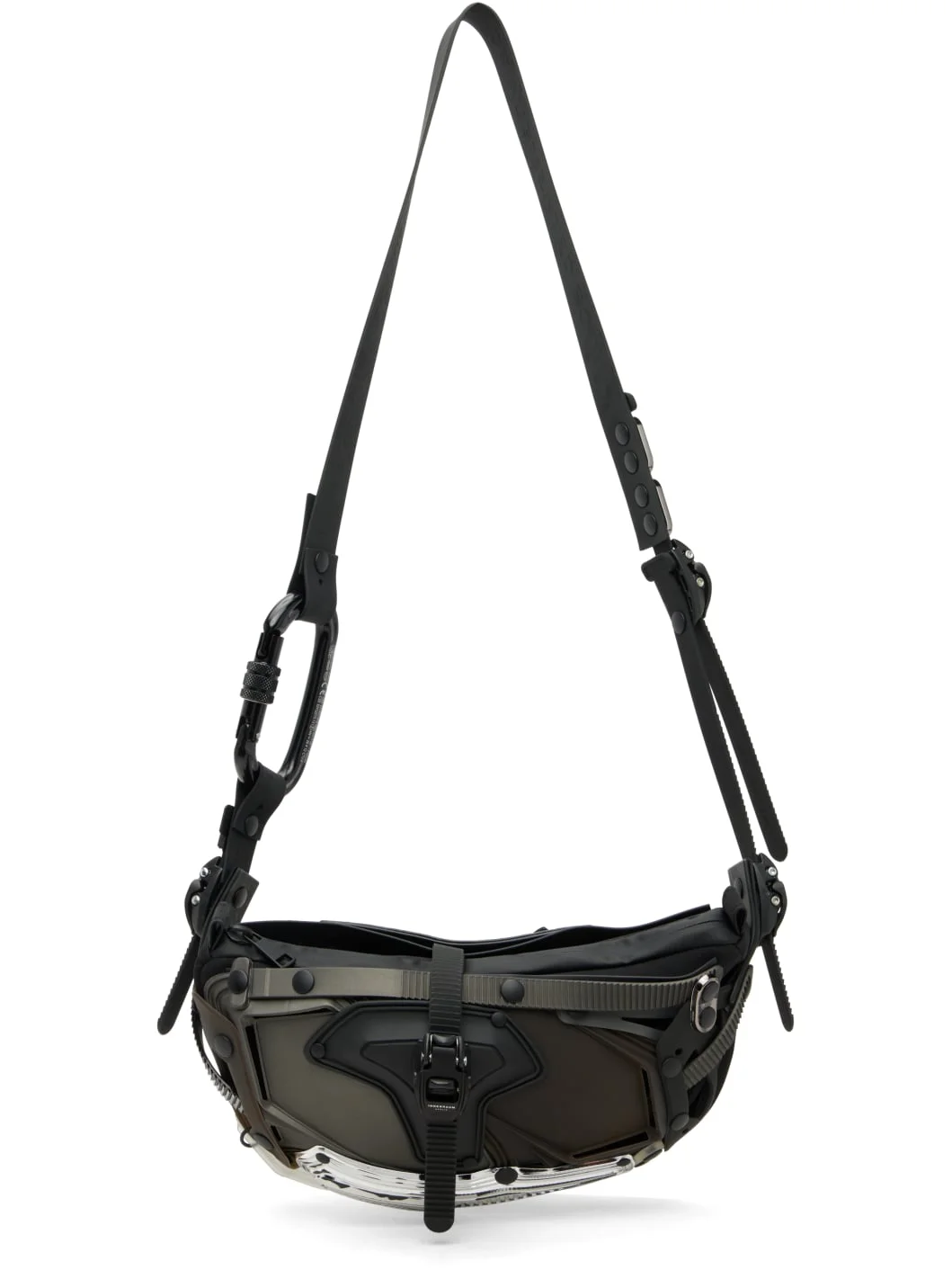 Black & Silver Object I30 Crossbody Bag - 1