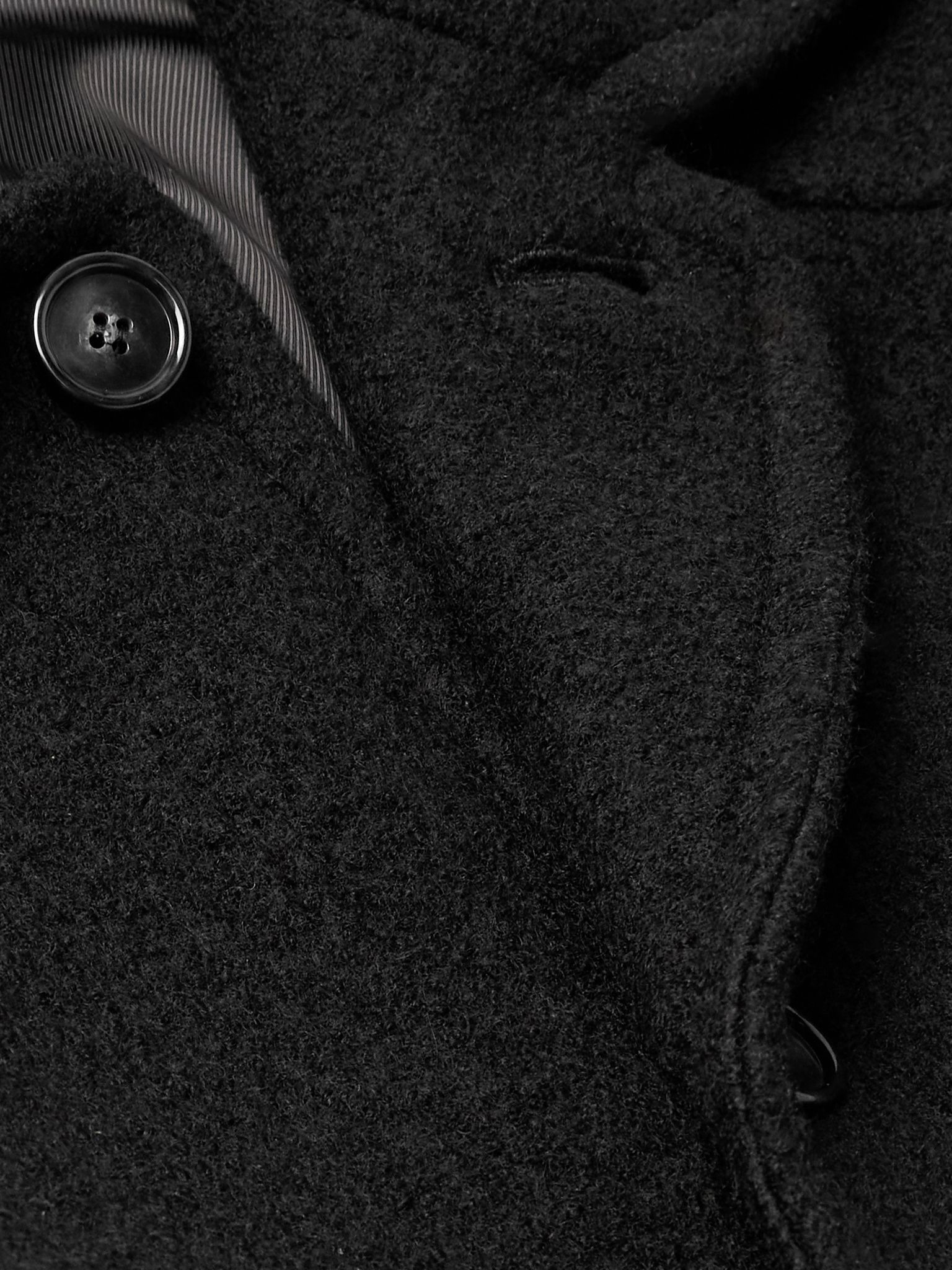 Gaston Wool Coat Black - 5