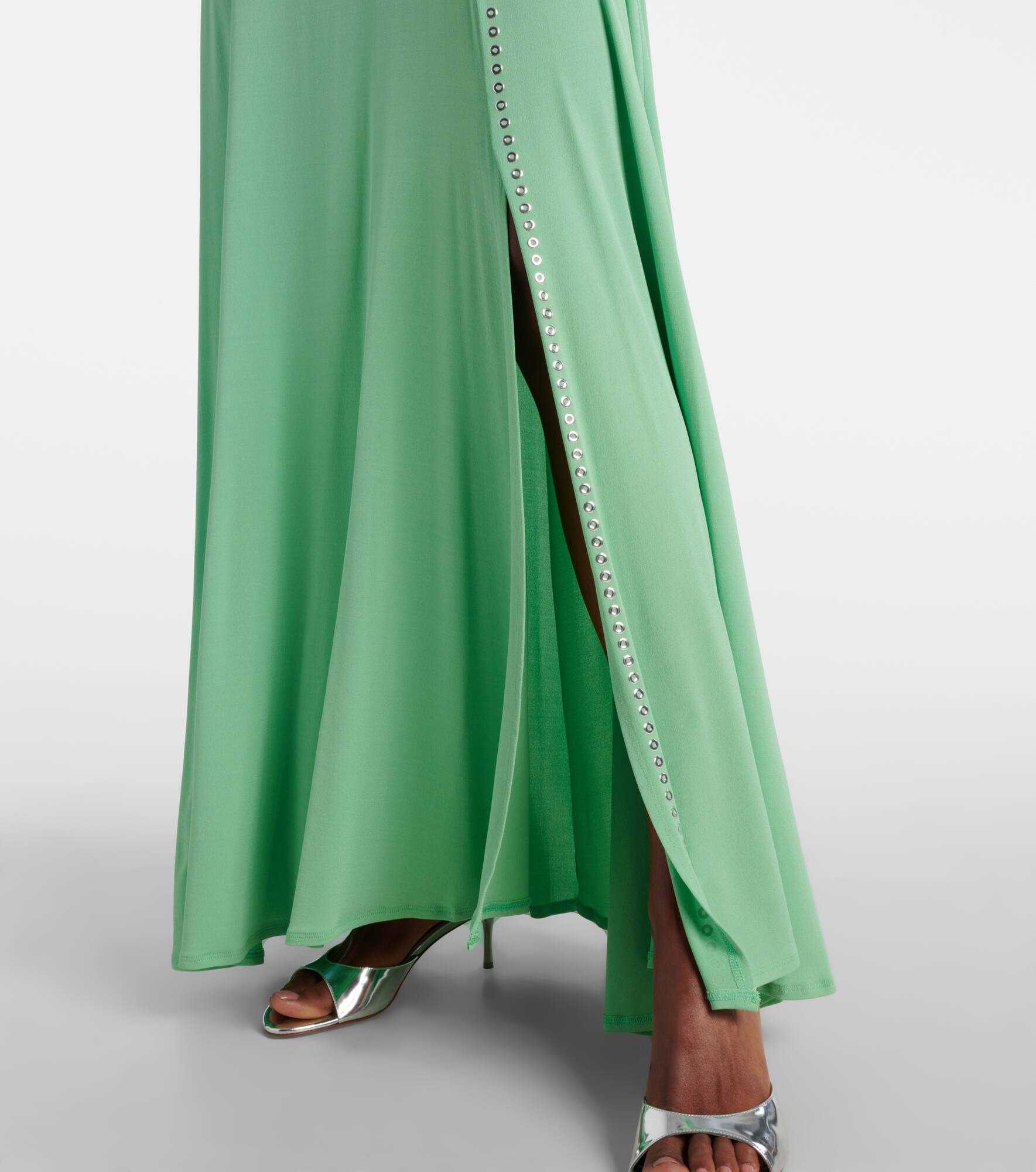 Embellished maxi skirt - 5