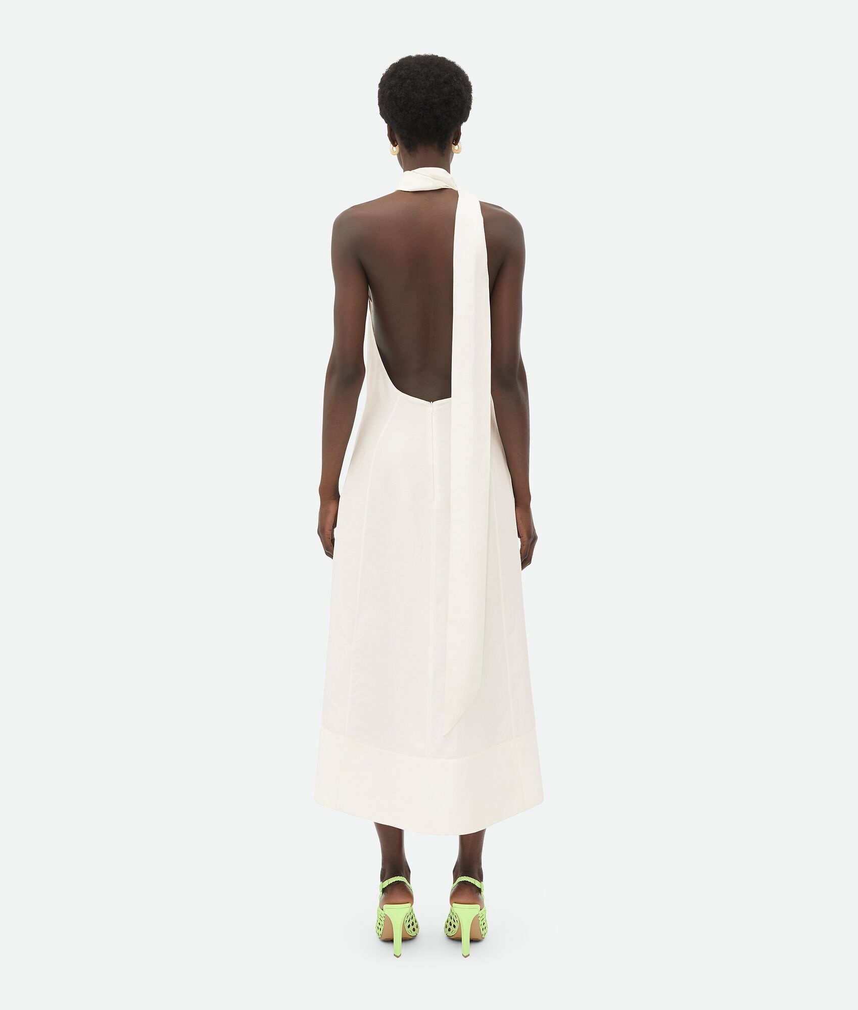 ワンピース Bottega Veneta Linen And Viscose Midi Dress Bottega Veneta | Linen-Viscose Midi Dress – Kirna Zabête