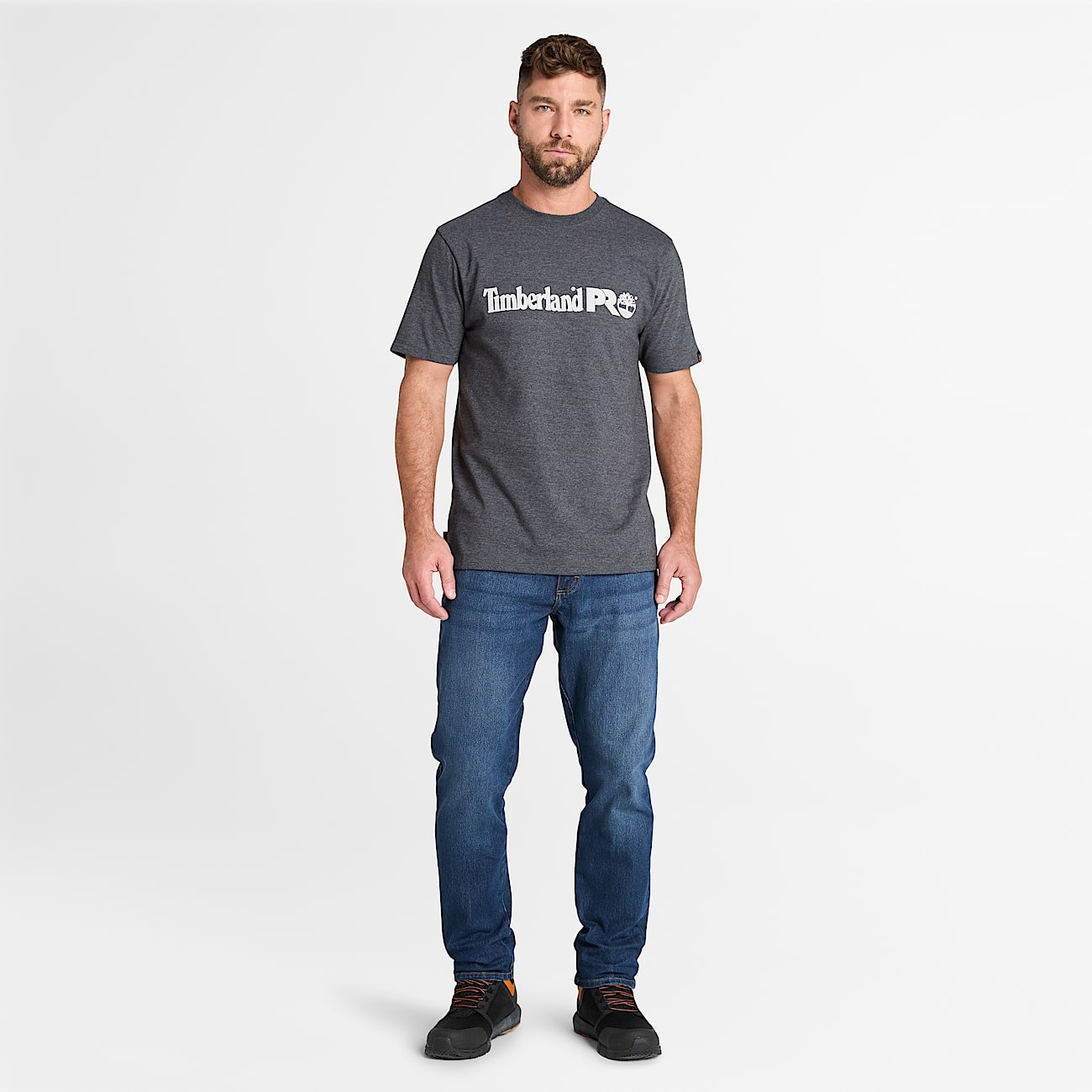 Men's Timberland PRO® Core Linear Logo T-Shirt - 3
