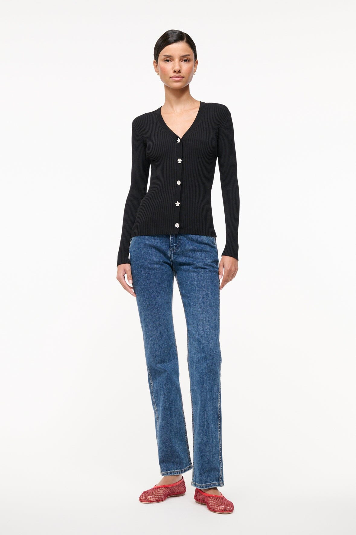 STAUD CARGO SWEATER BLACK - 5