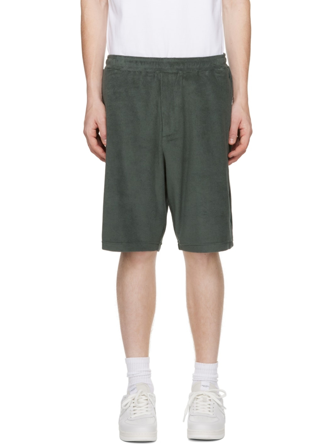 Green Piping Shorts - 1