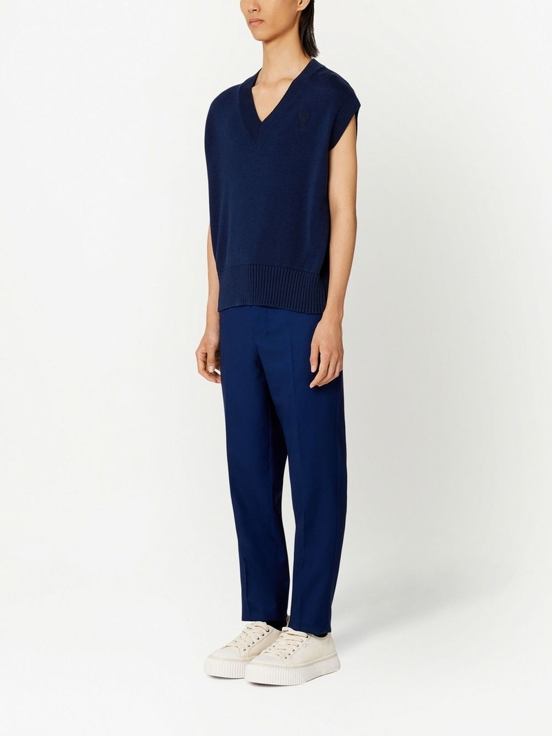 AMI Paris Ami de Coeur knitted vest outlook