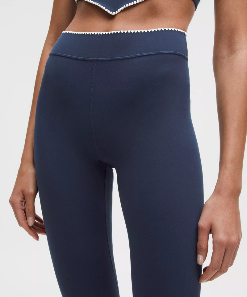 Stitch Trim High-Rise Tight 28" 4