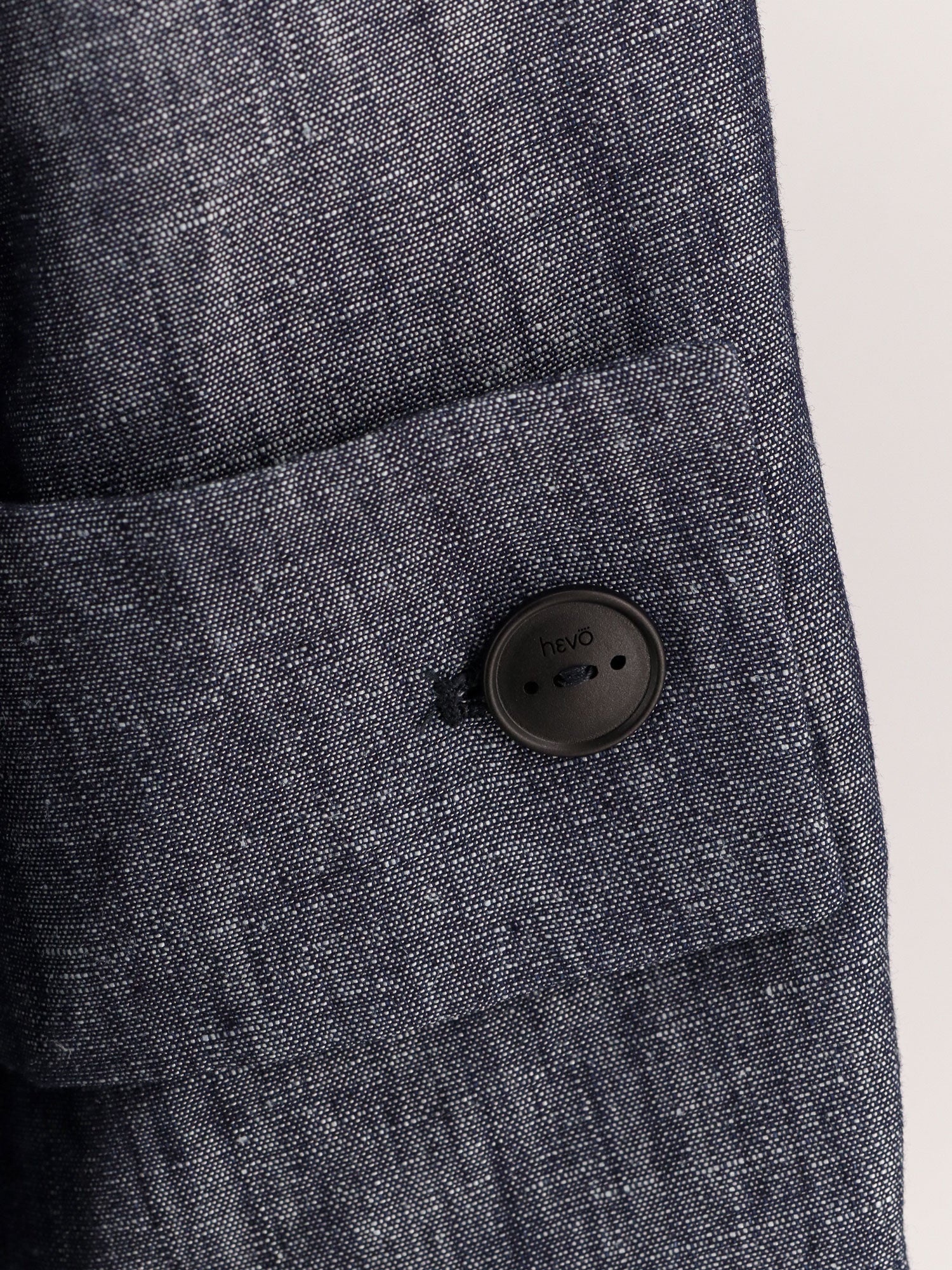 トレンチコート HEVO Margherita linen and cotton trench coat with denim Other Designers HEVO - Margherita linen and cotton trench