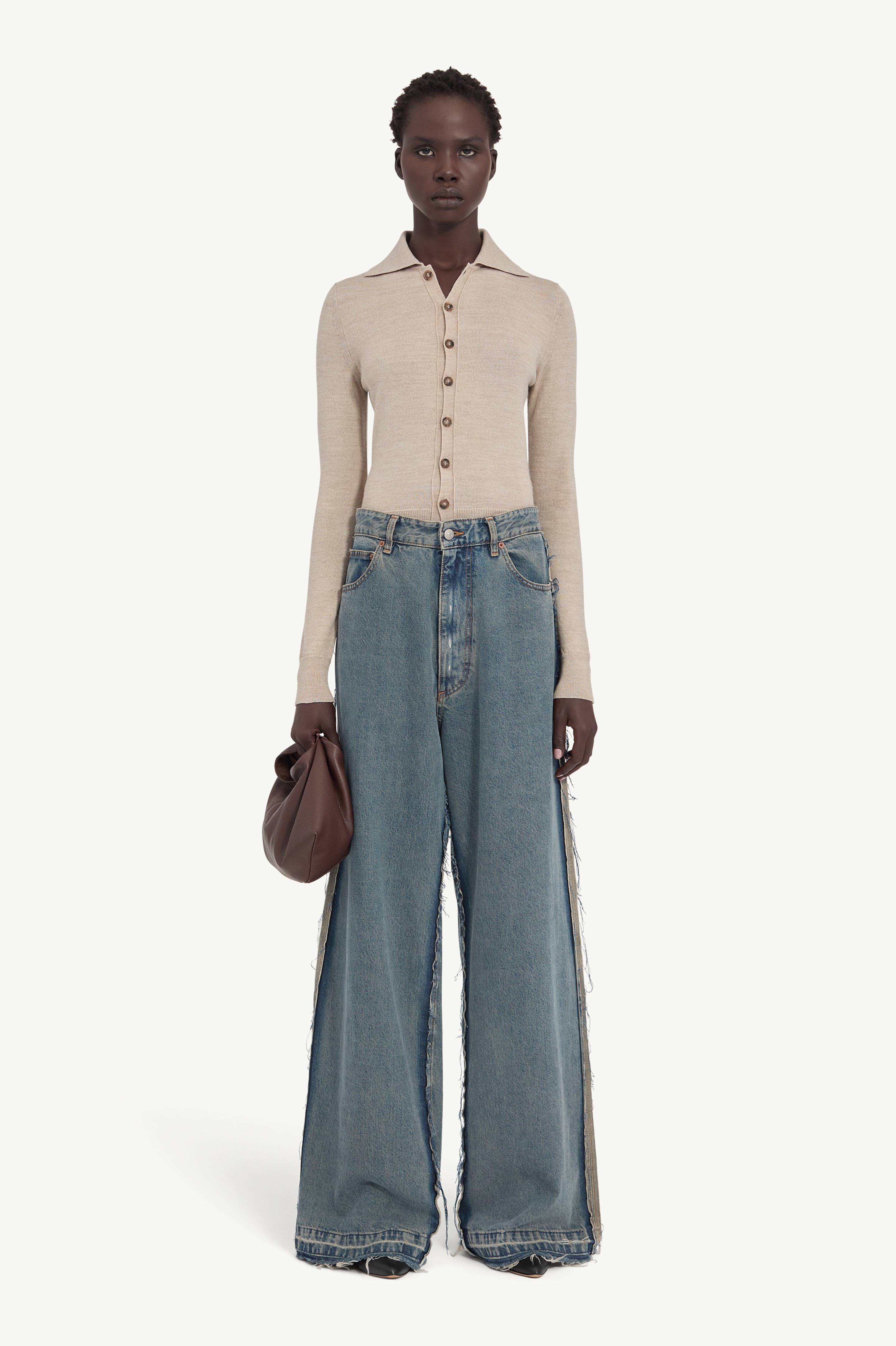Wide-leg jeans - 6