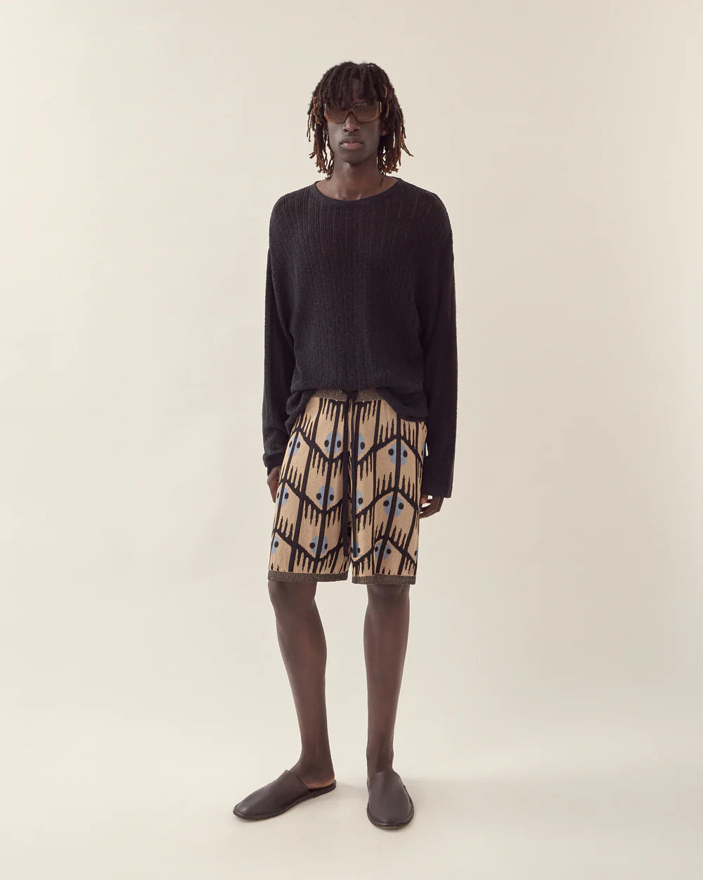 Geometric Jacquard Short - 2