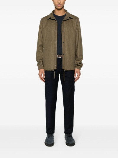 Herno padded shirt jacket outlook