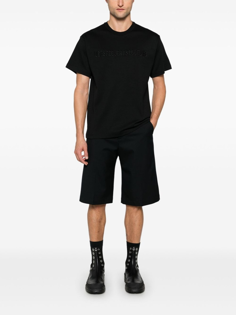 VERSACE JEANS COUTURE embroidered-logo T-shirt outlook