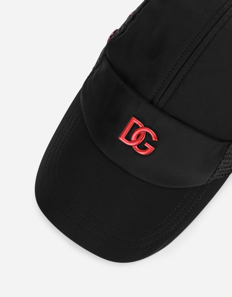 Nylon baseball cap with DG patch - 2