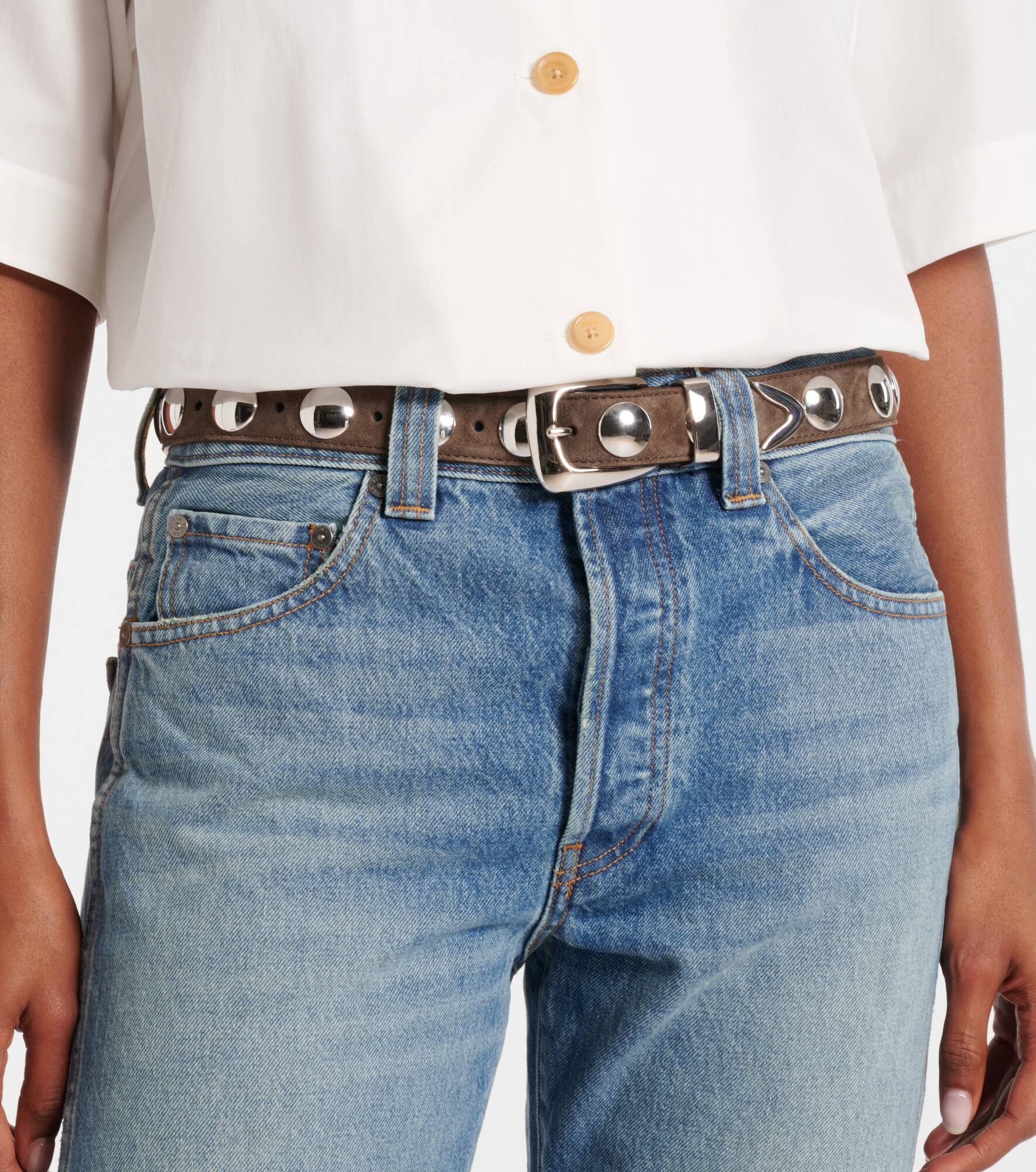 Benny studded leather belt - 2